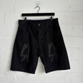 RR Label Group Black Jean Shorts