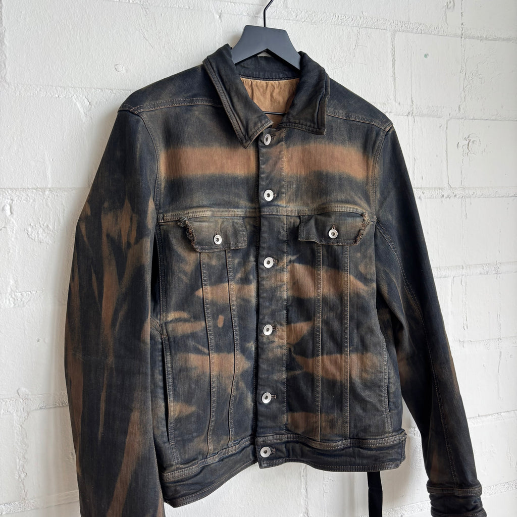 Rick Owens Acid Wash Work Jacket