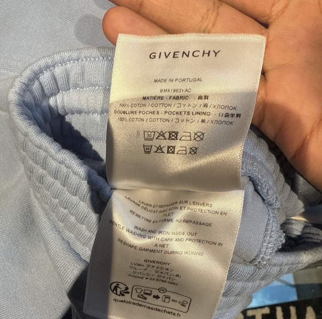 Givenchy Light Blue Shorts