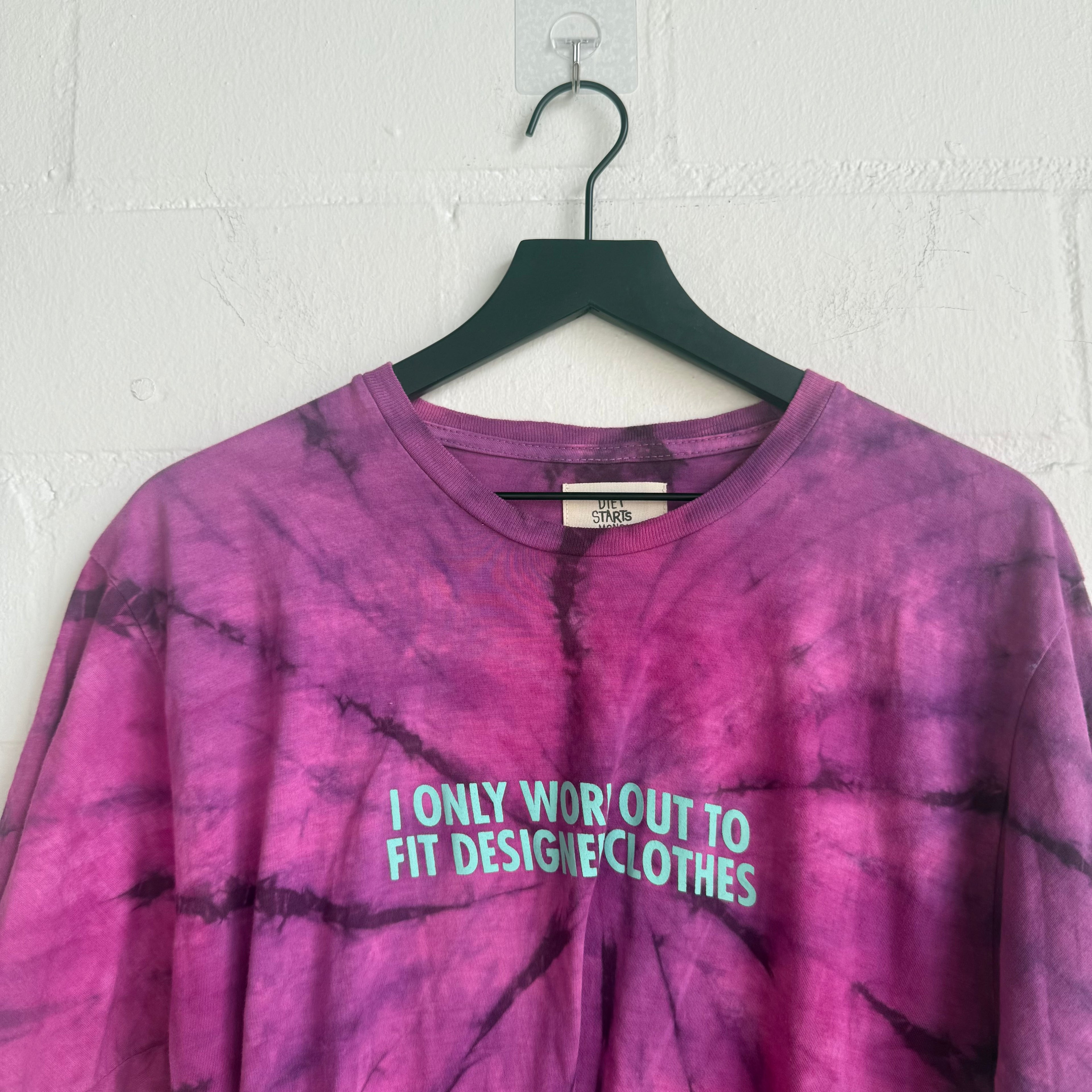 Diet Starts Monday Tie Dye Tee