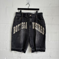Bottega Desires Grey Jean Shorts