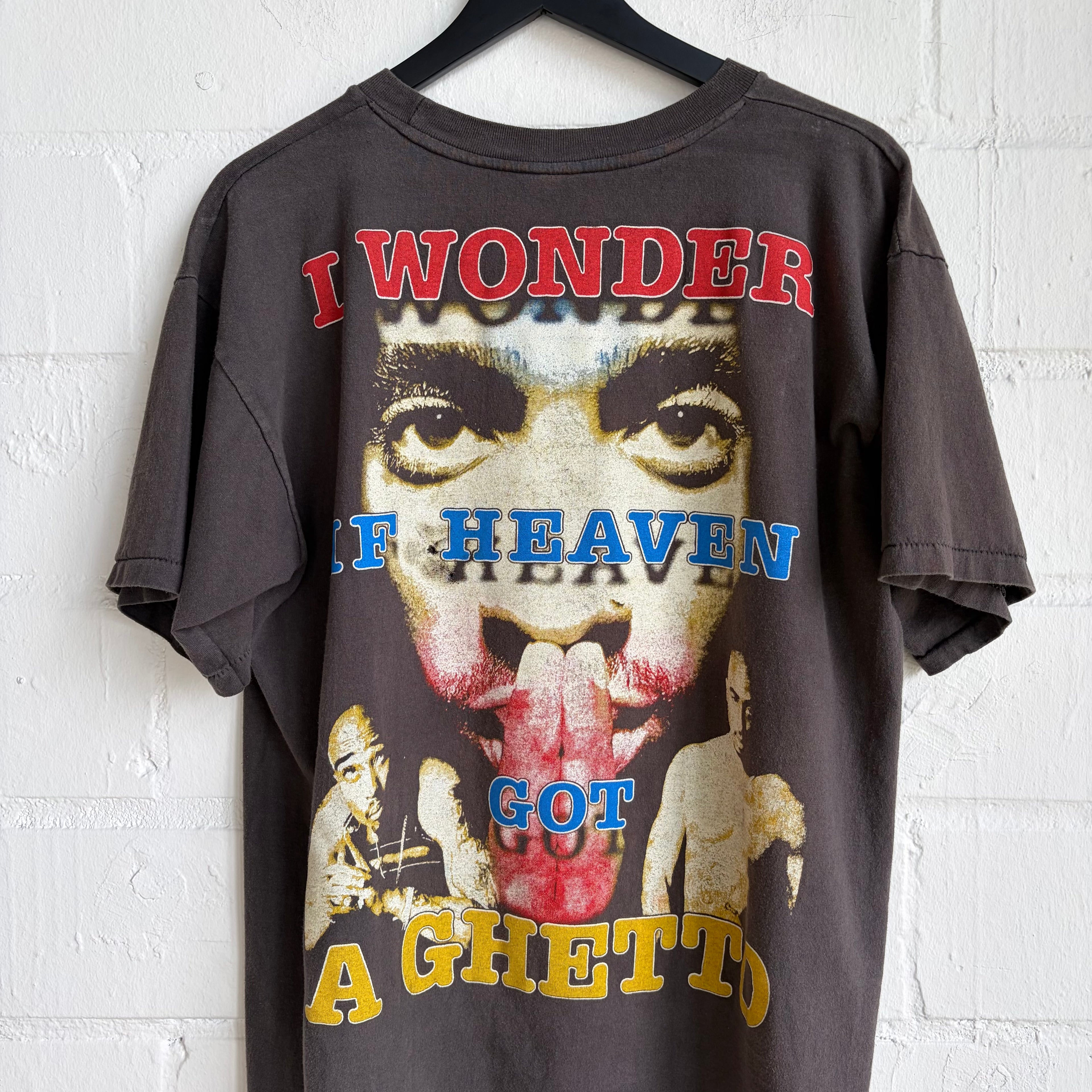 Vintage 90s Tupac Shakuar “All Eyez on Me” Bootleg Rap Tee