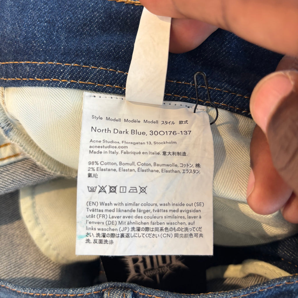 Acne Studios Straight Leg Jeans