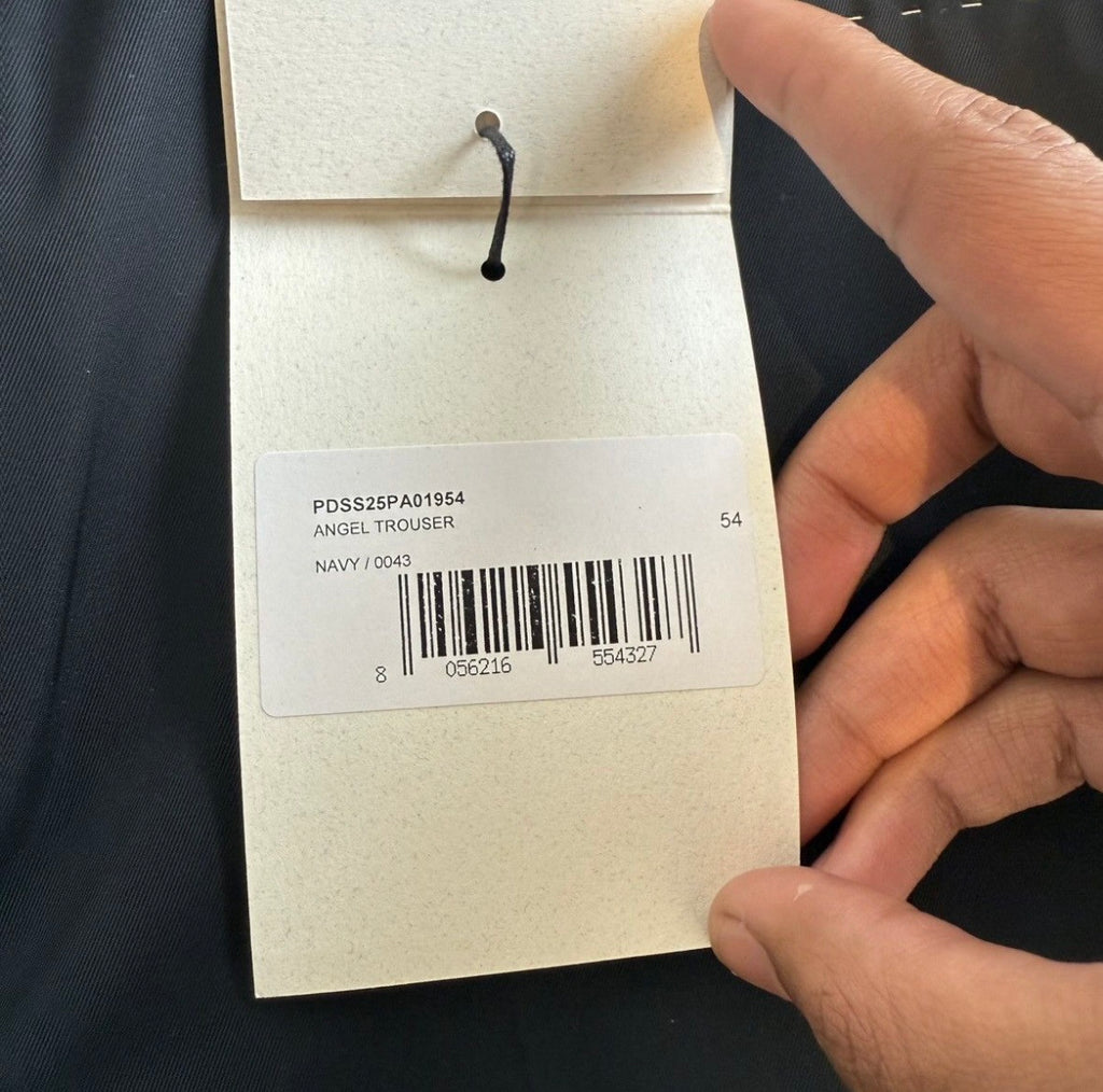 Second Layer Black Nylon Stitch Pants
