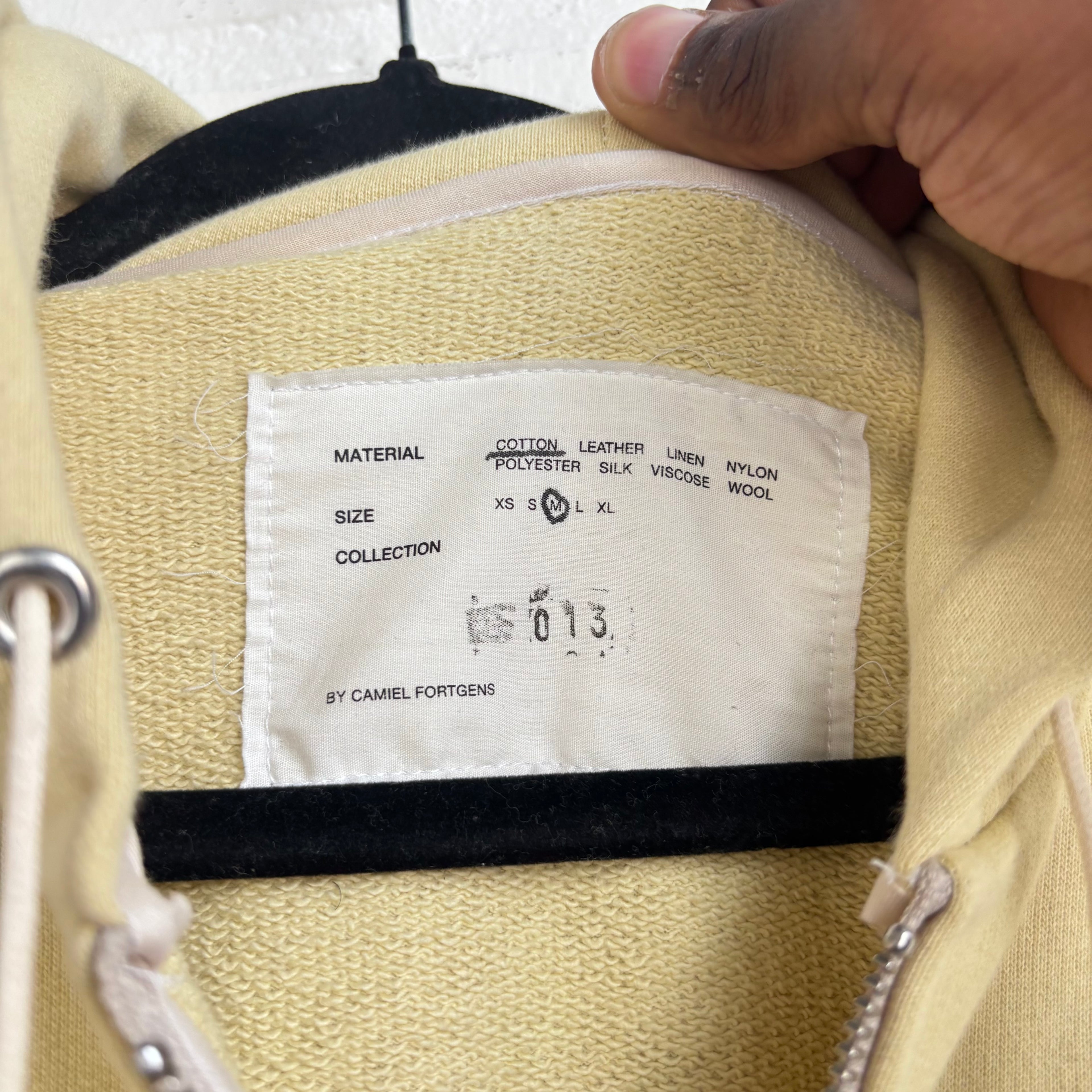 Camiel Fortgens Yellow Hoodie