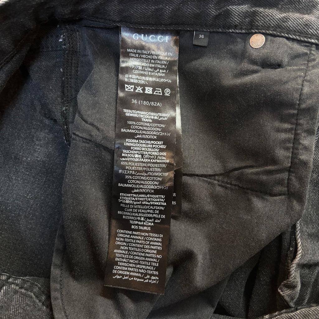 Gucci Denma Horsebit Denim