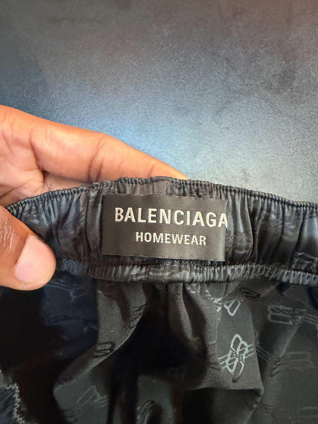 Balenciaga Monogram Lounge Pants