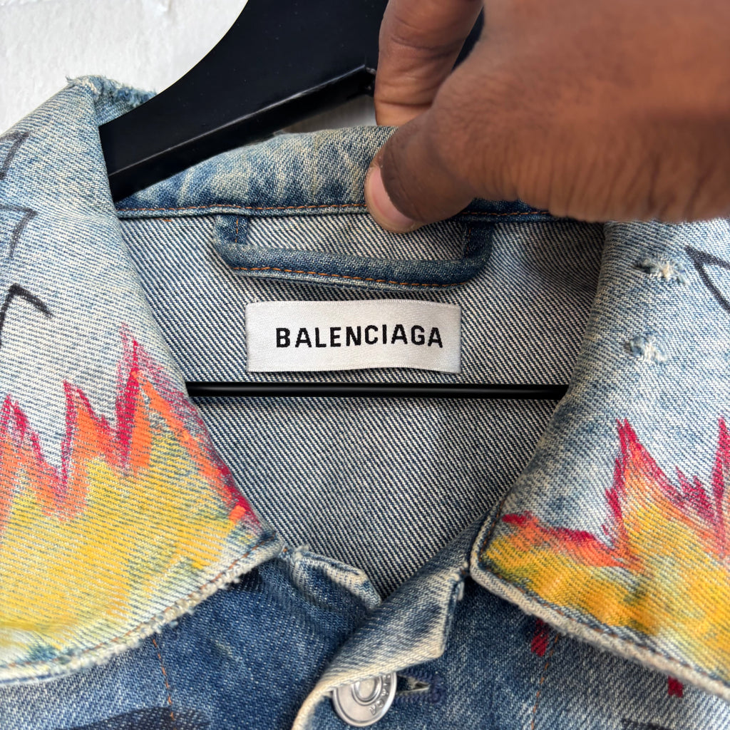 Balenciaga Graffiti Jacket