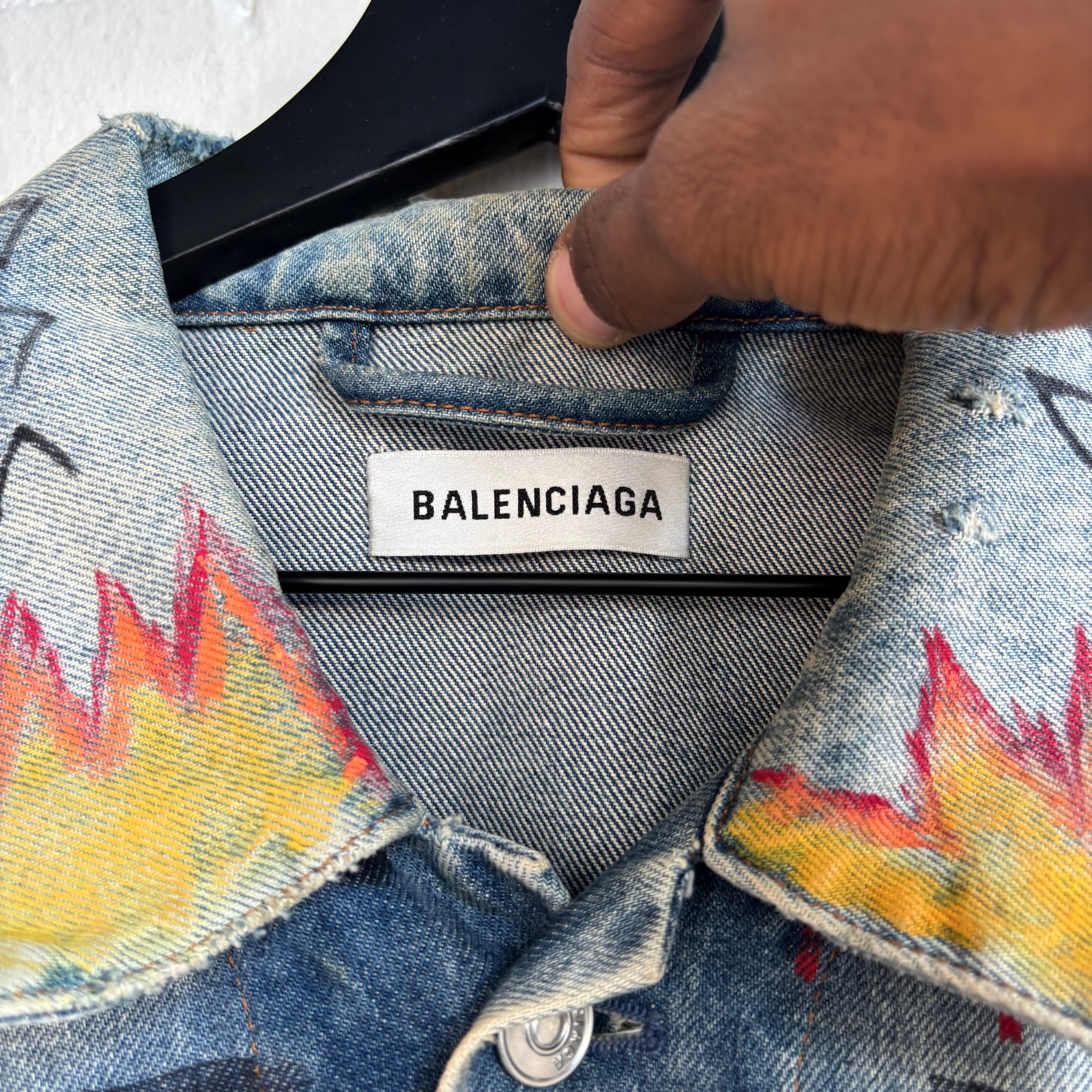 Balenciaga Graffiti Jacket