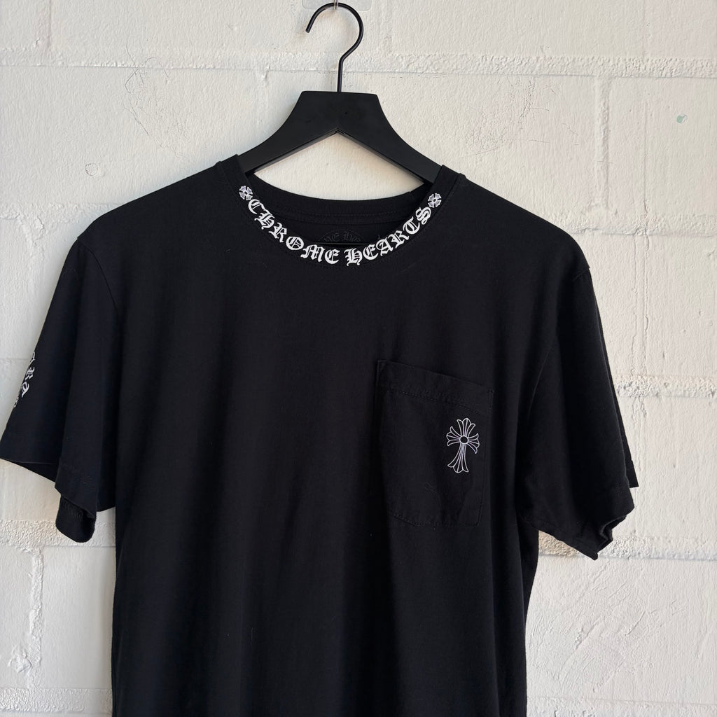 Chrome Hearts Neck Script Tee