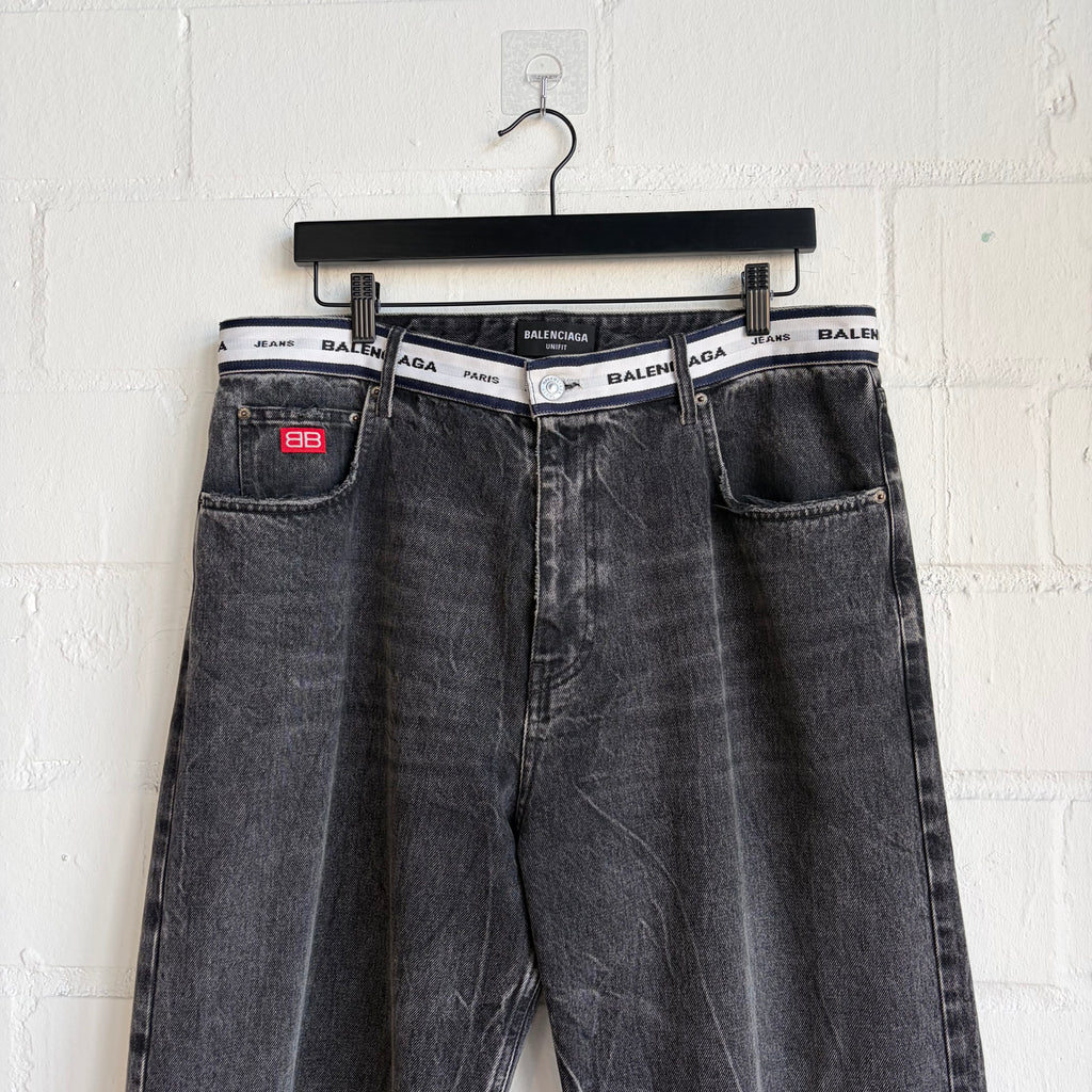 Balenciaga Waistband Denim