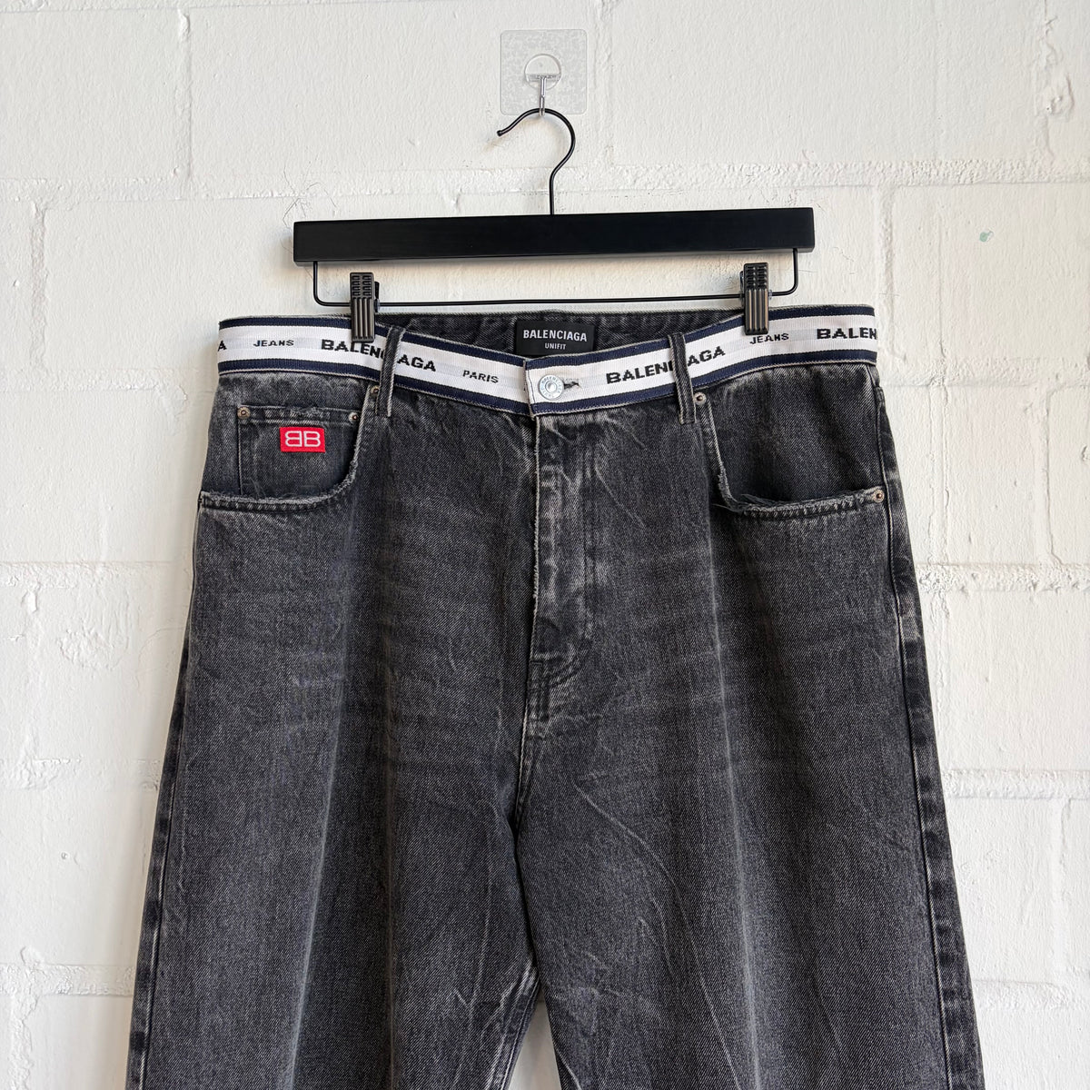 Balenciaga Waistband Denim
