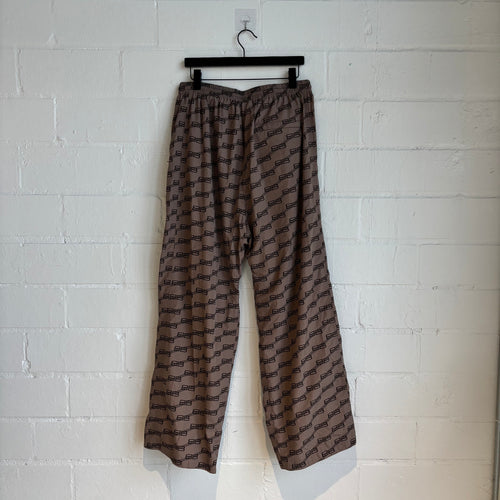 Balenciaga Monogram Pajama Pants