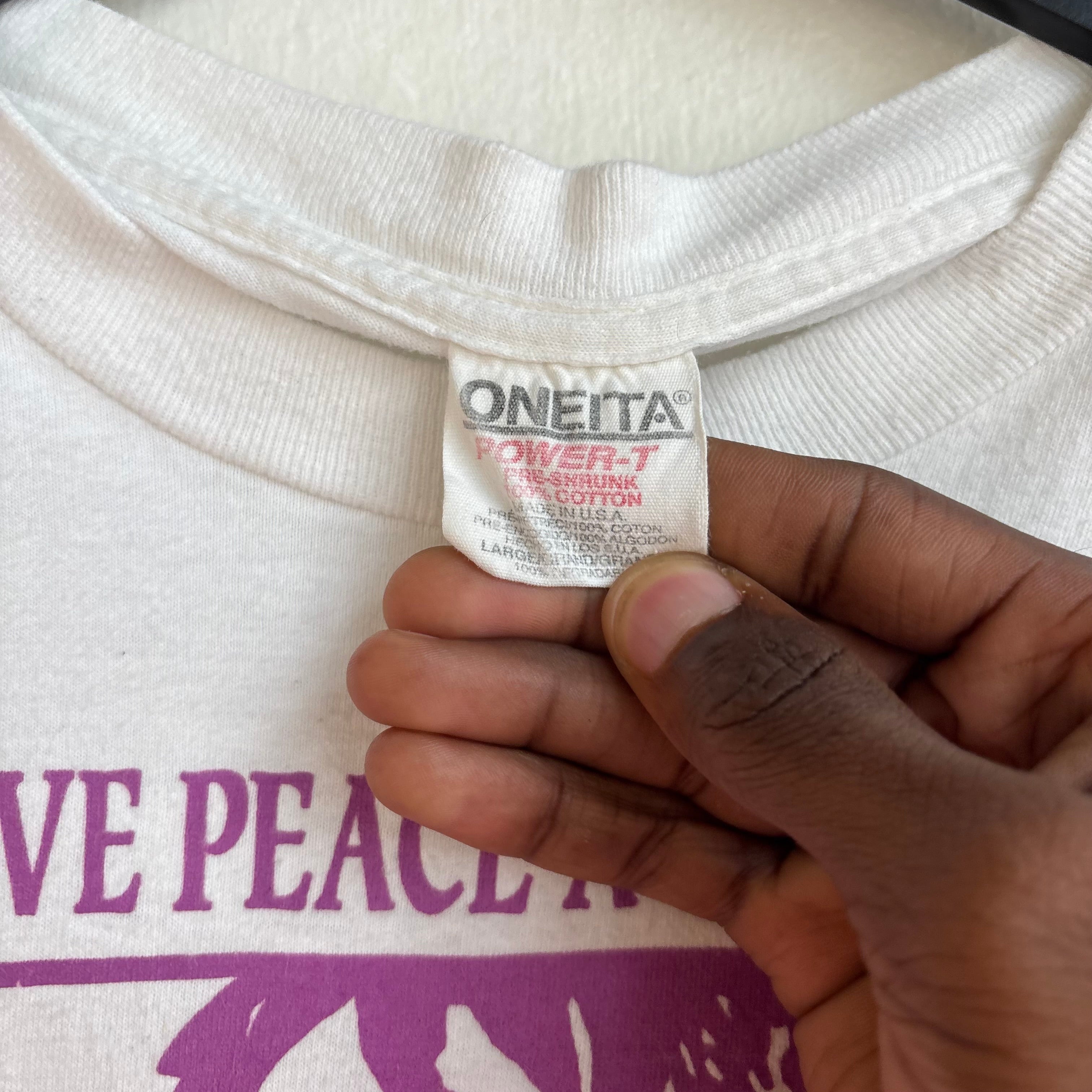 Vintage 90s John Lennon “Give Peace a Chance” Tee
