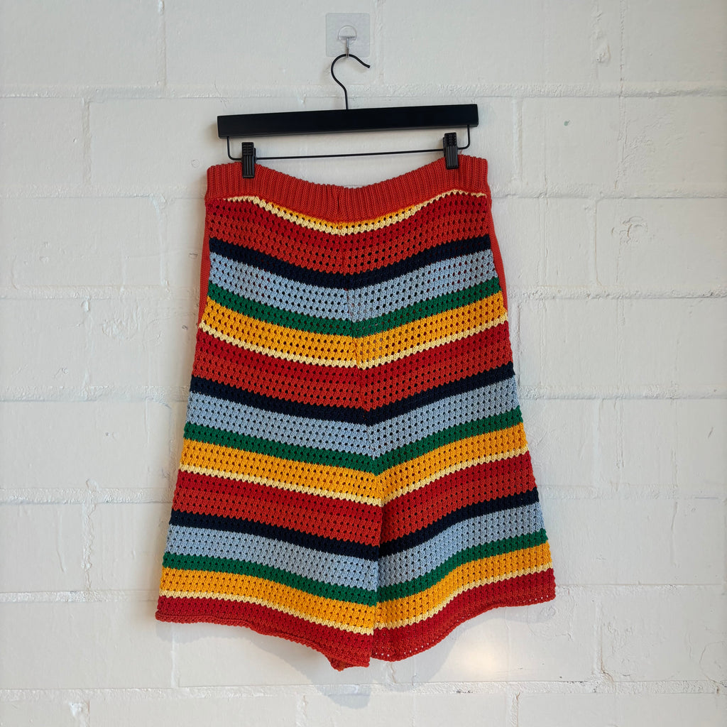 Marni Colorful Wool Shorts