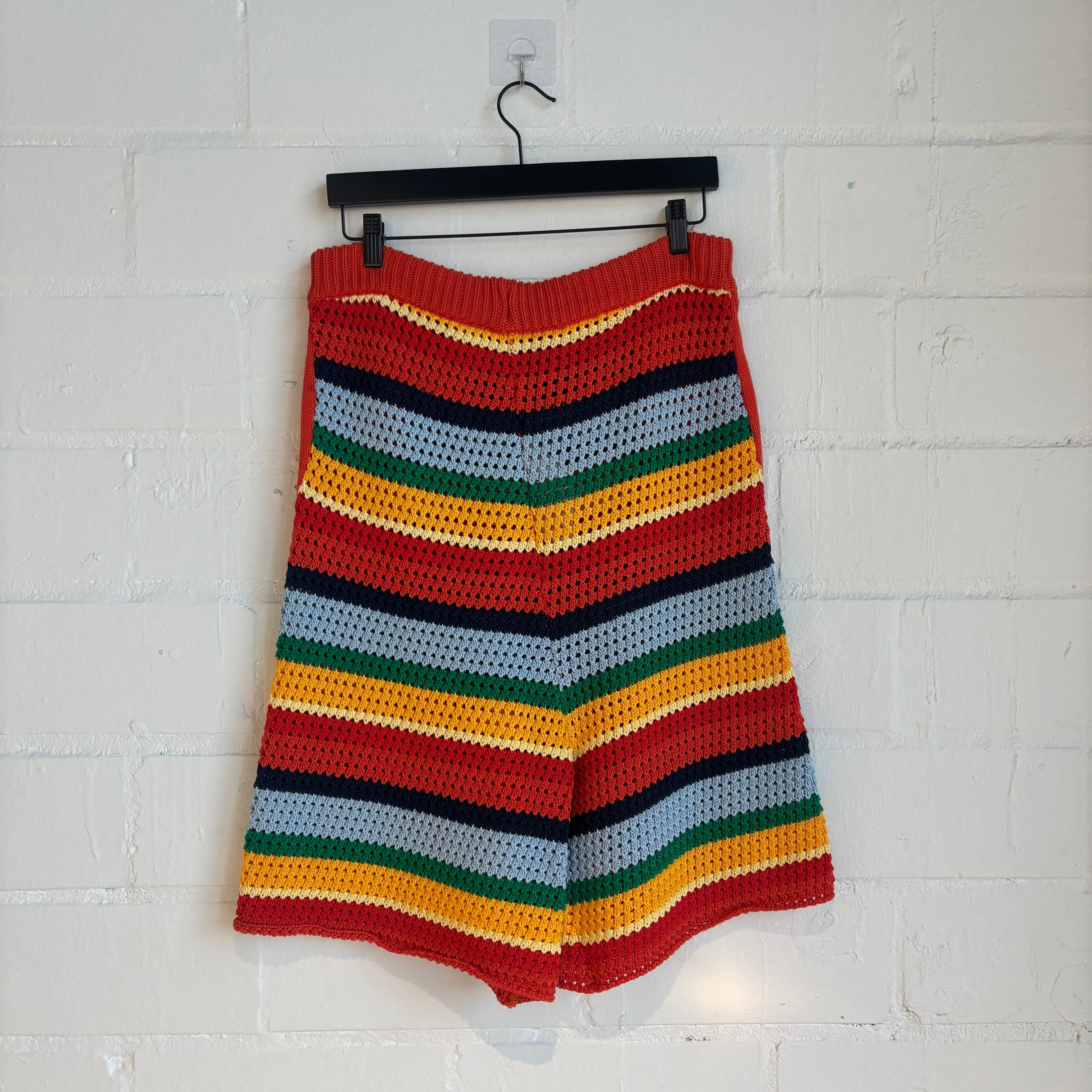 Marni Colorful Wool Shorts