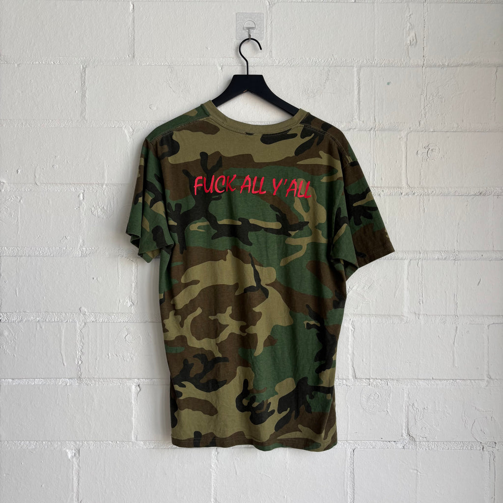 Supreme “Fuck All Yall “Camo Tee