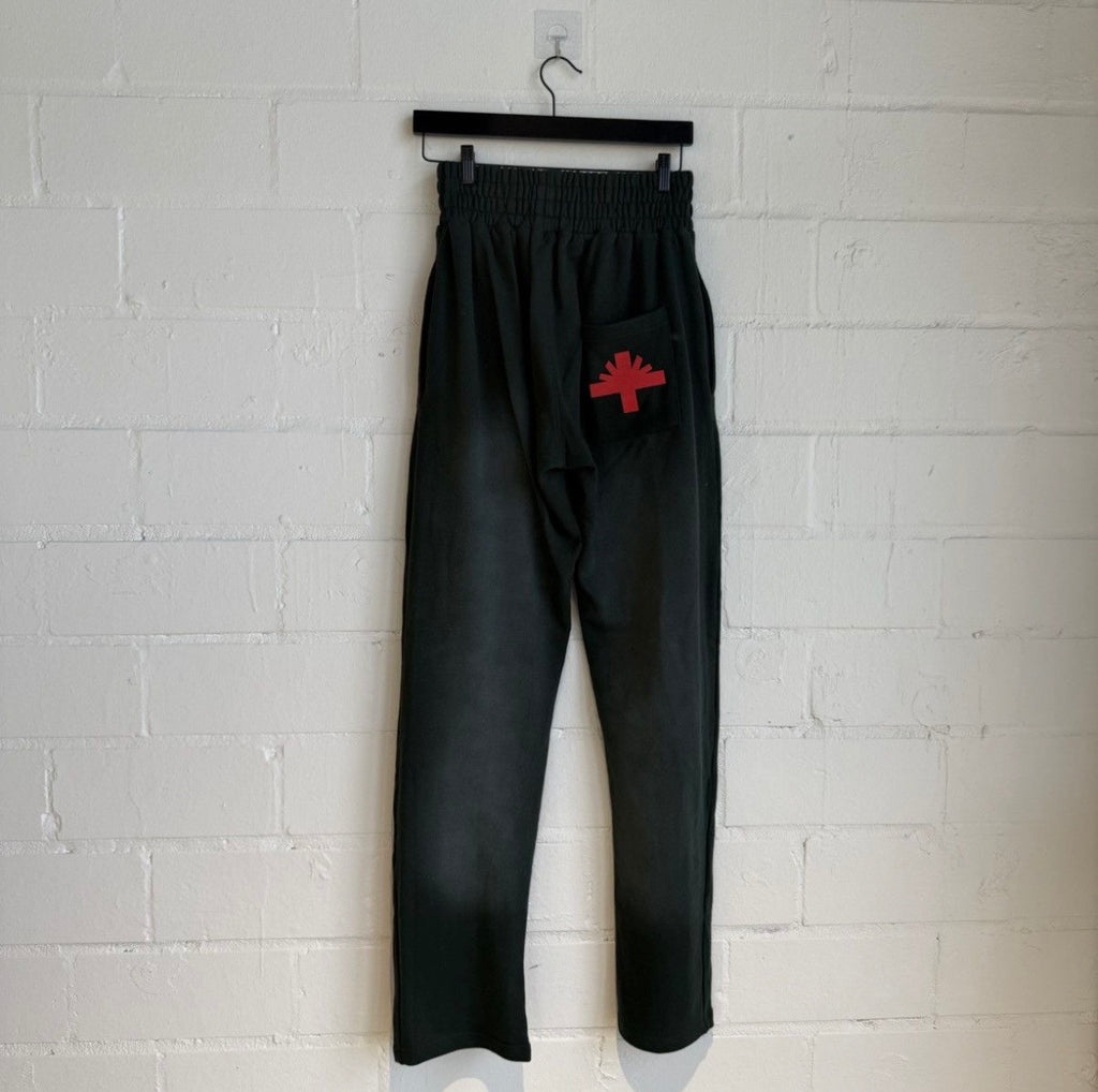 Vertebrae Green Sweatpants