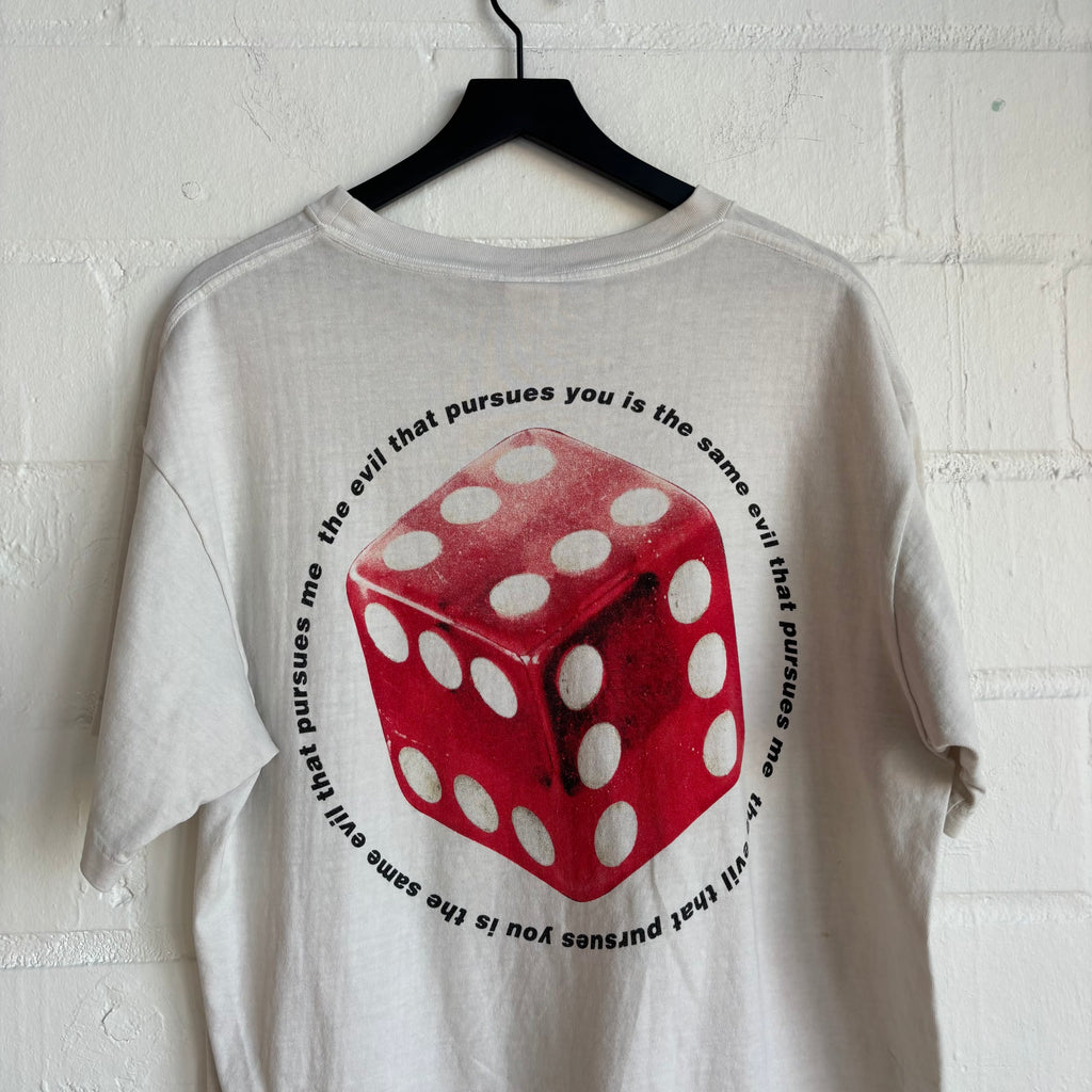 Saint Michael White Dice Tee