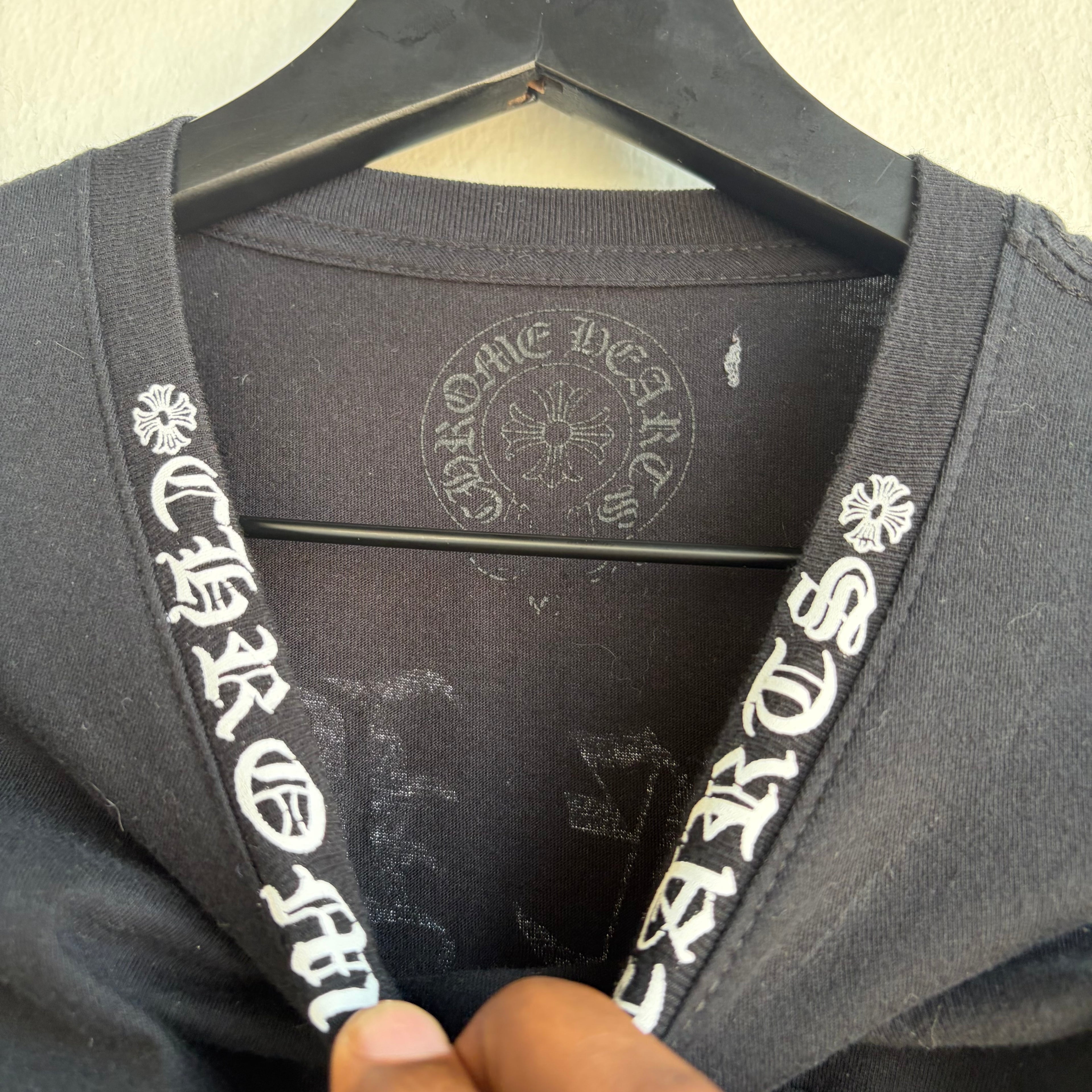 Chrome Hearts Neck Script Tee