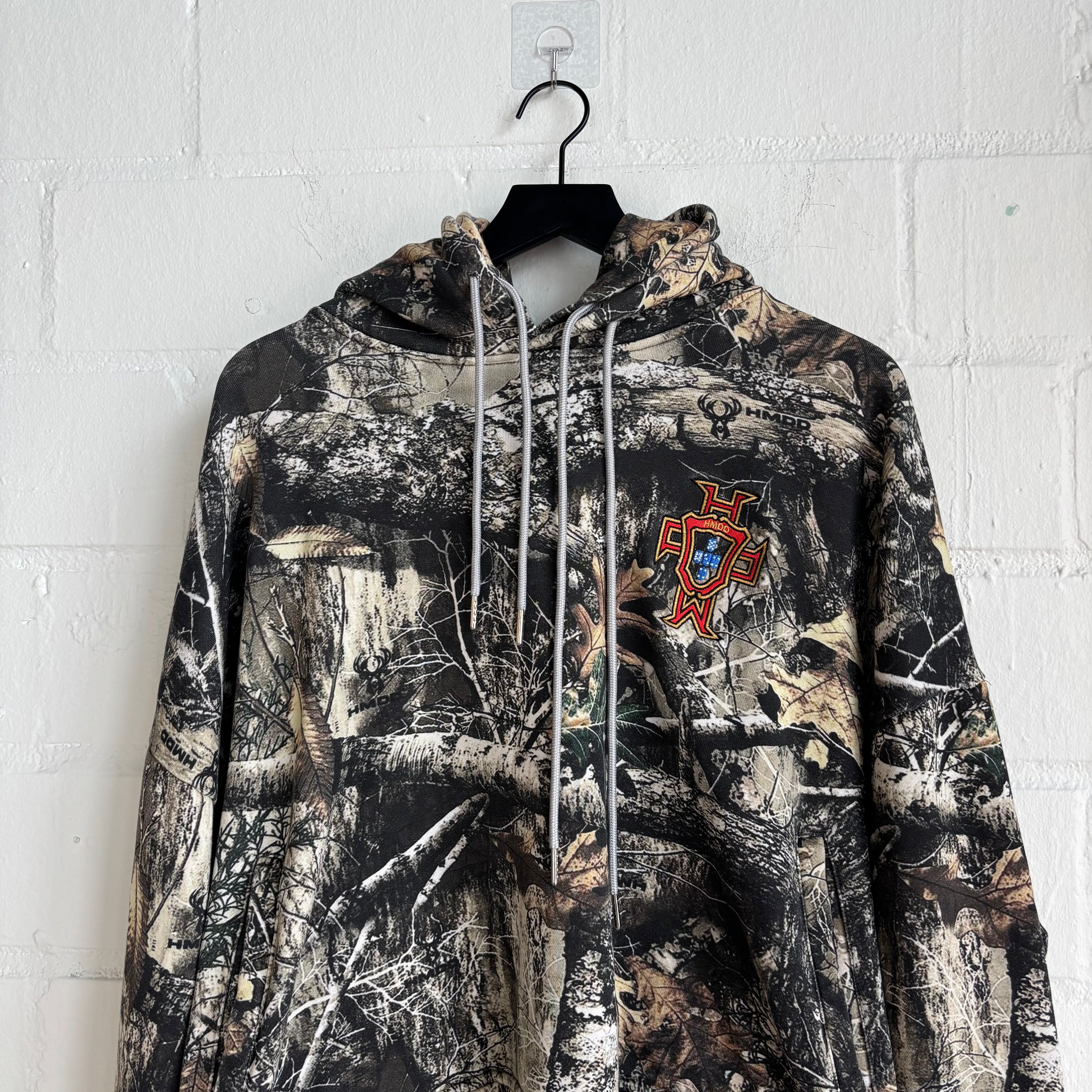 HMDD Camo Drawstring Hoodie