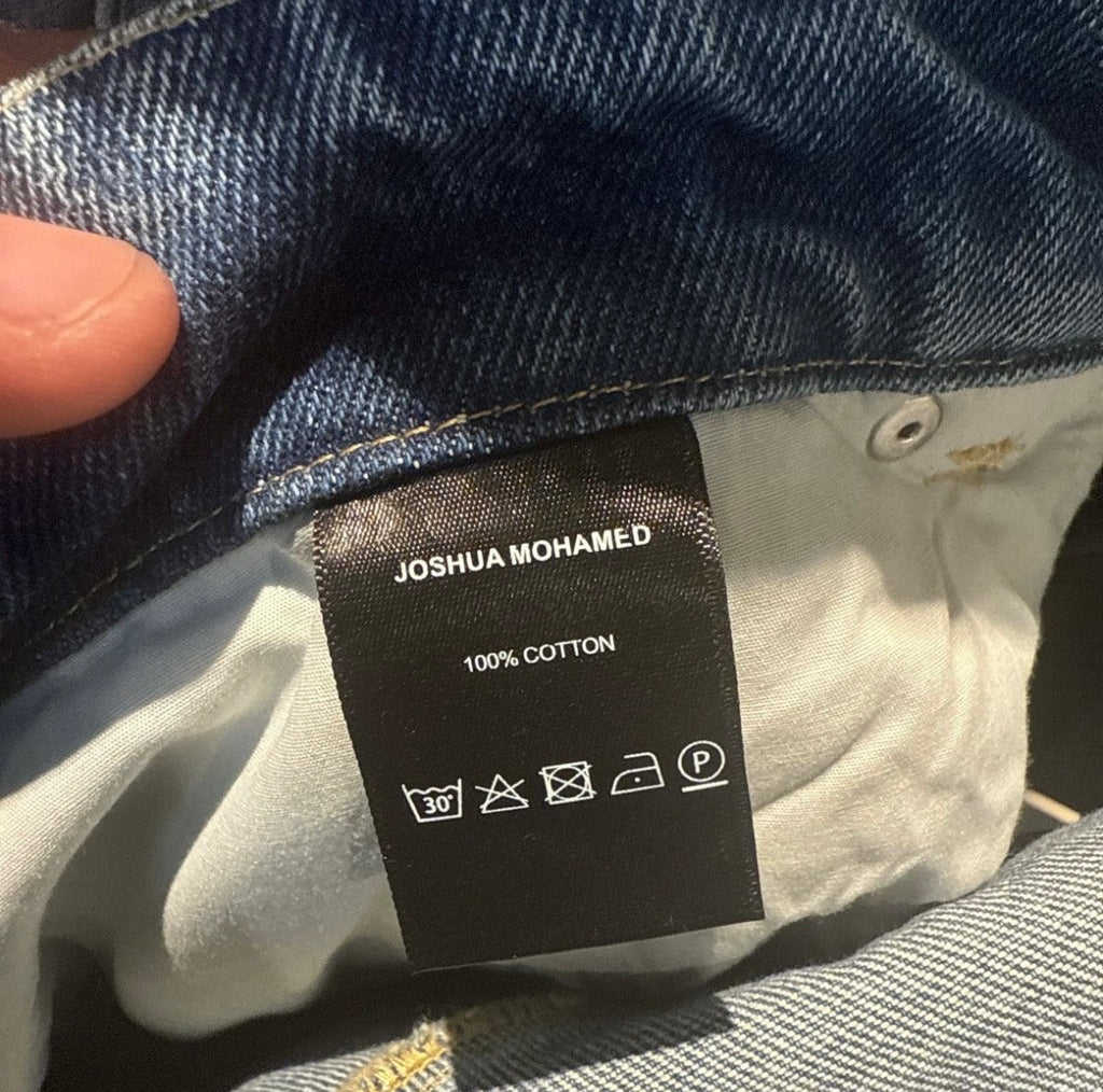 Josiah Mohamed Distressed Denim