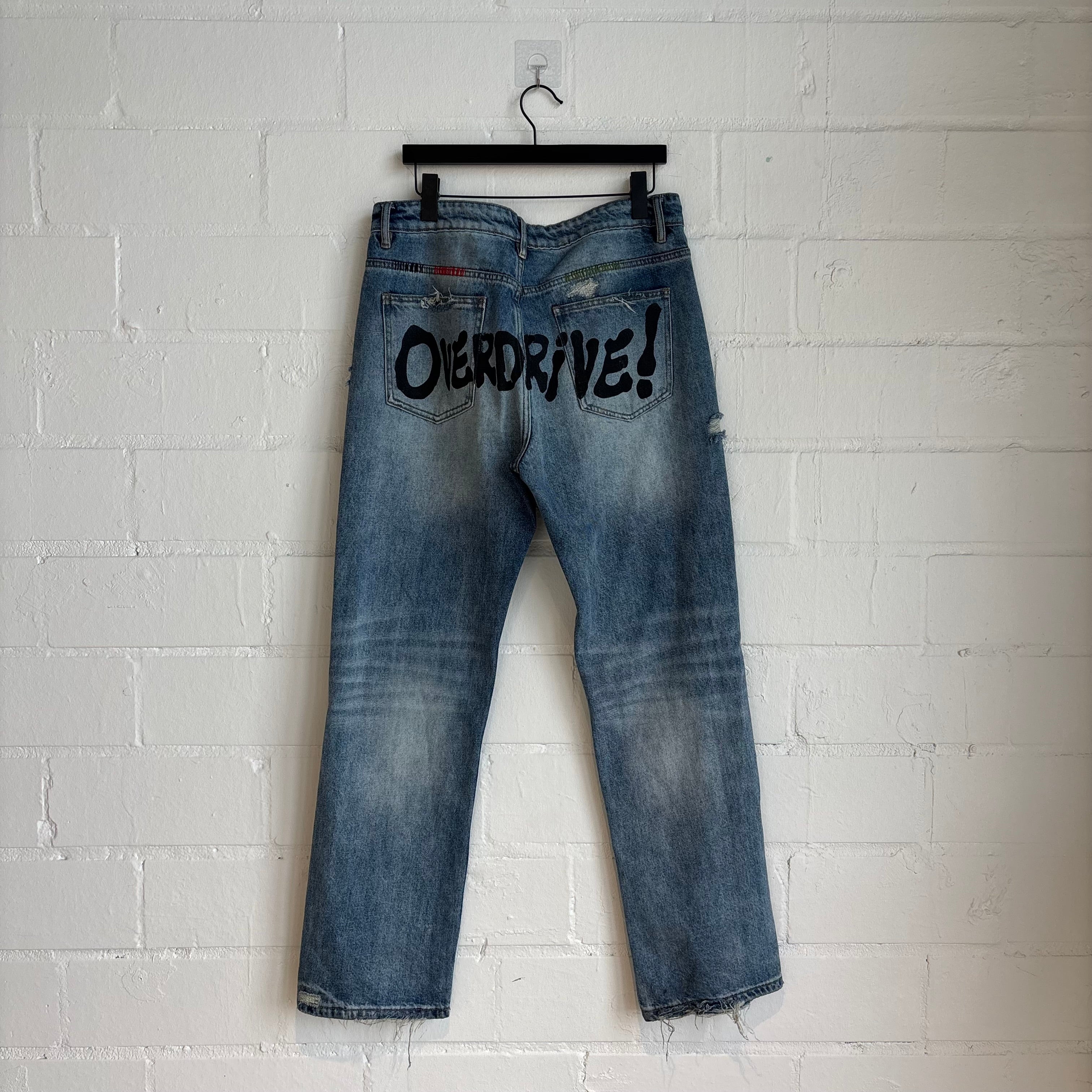 Empty Spaces Patched Denim