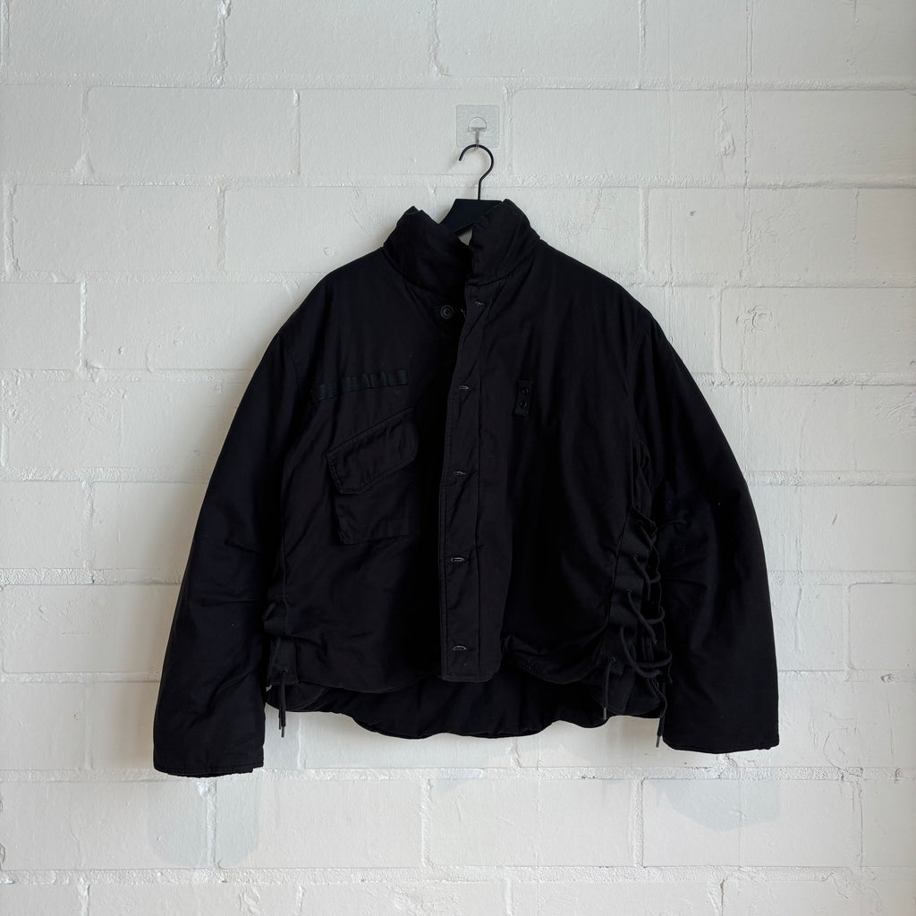 Helmut Lang Black Bomber Jacket
