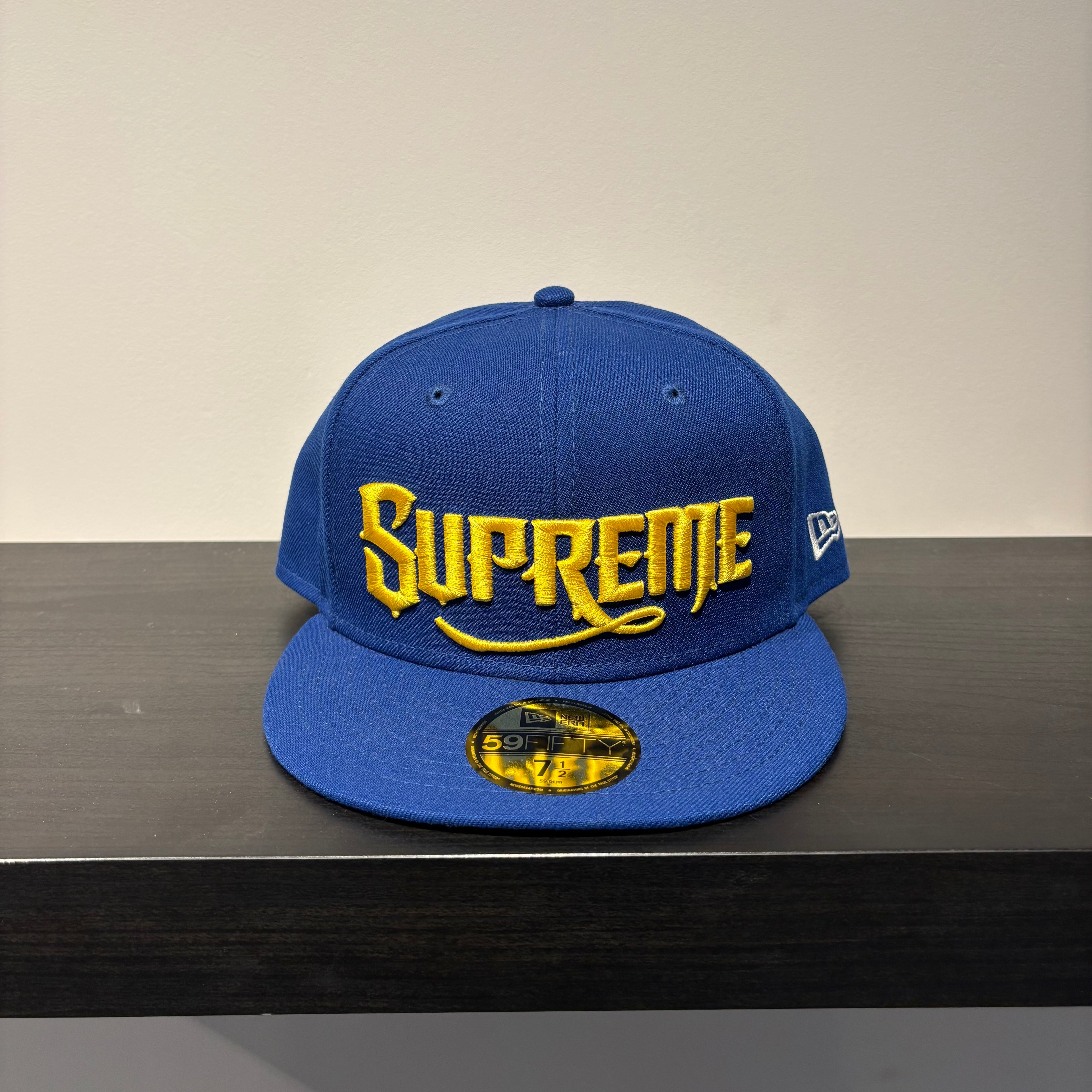 Supreme Blue/Yellow Hat