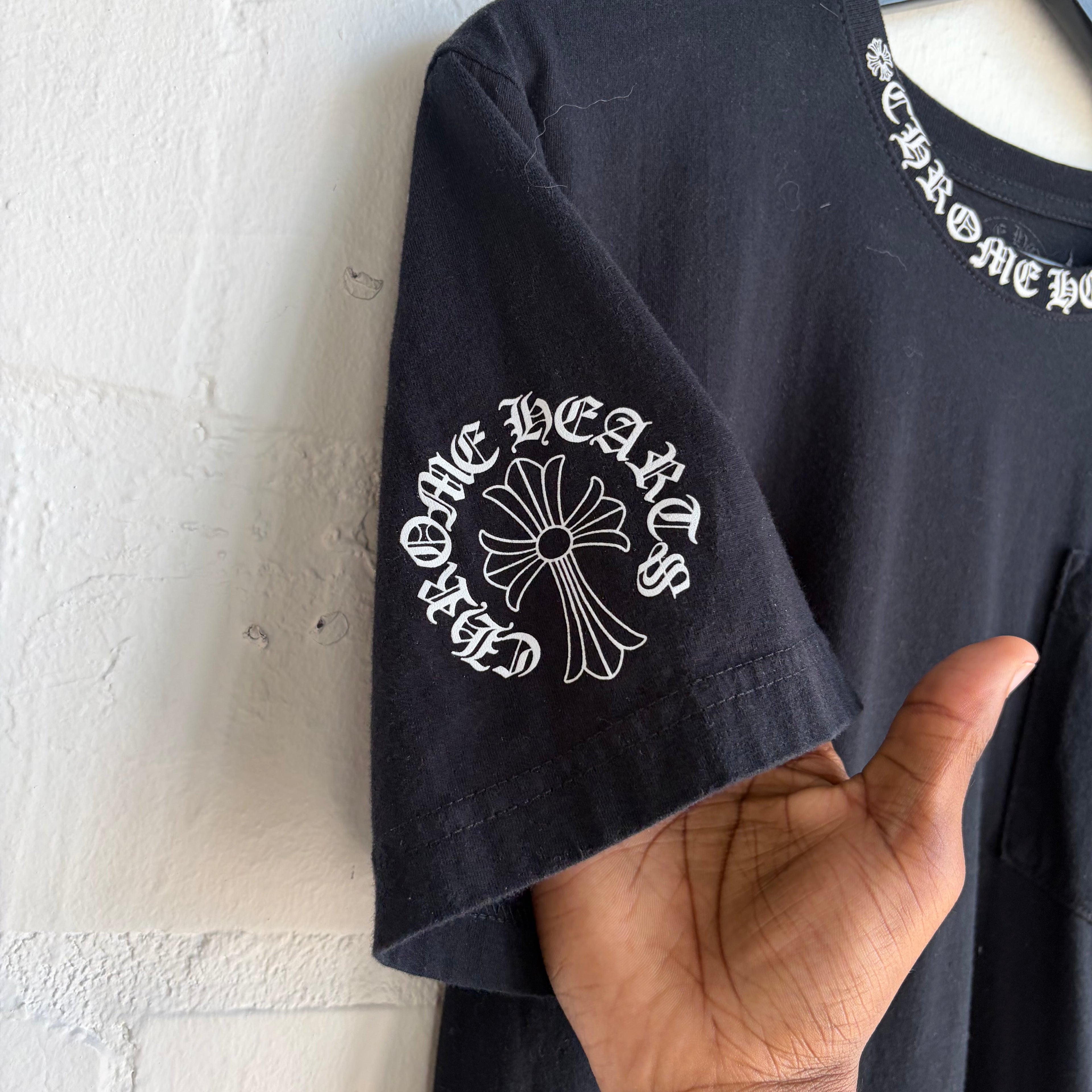 Chrome Hearts Neck Script Tee