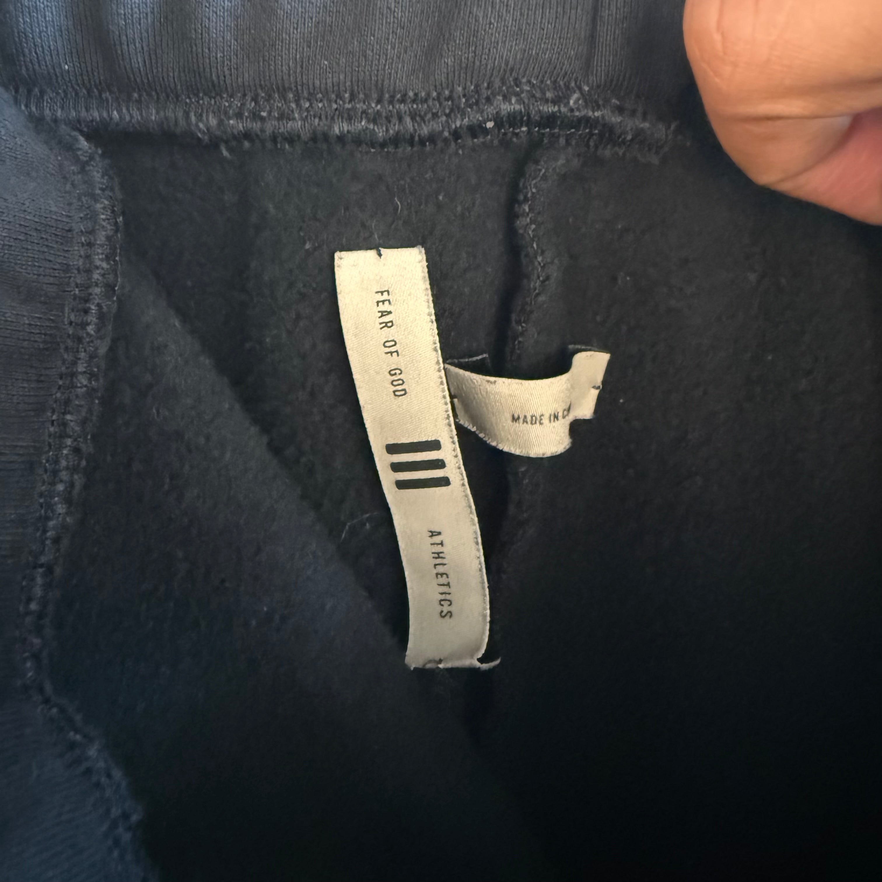 Adidas Fear of God Black Sweatpants