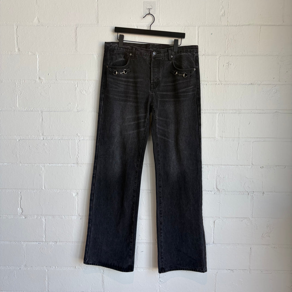 Gucci Denma Horsebit Denim