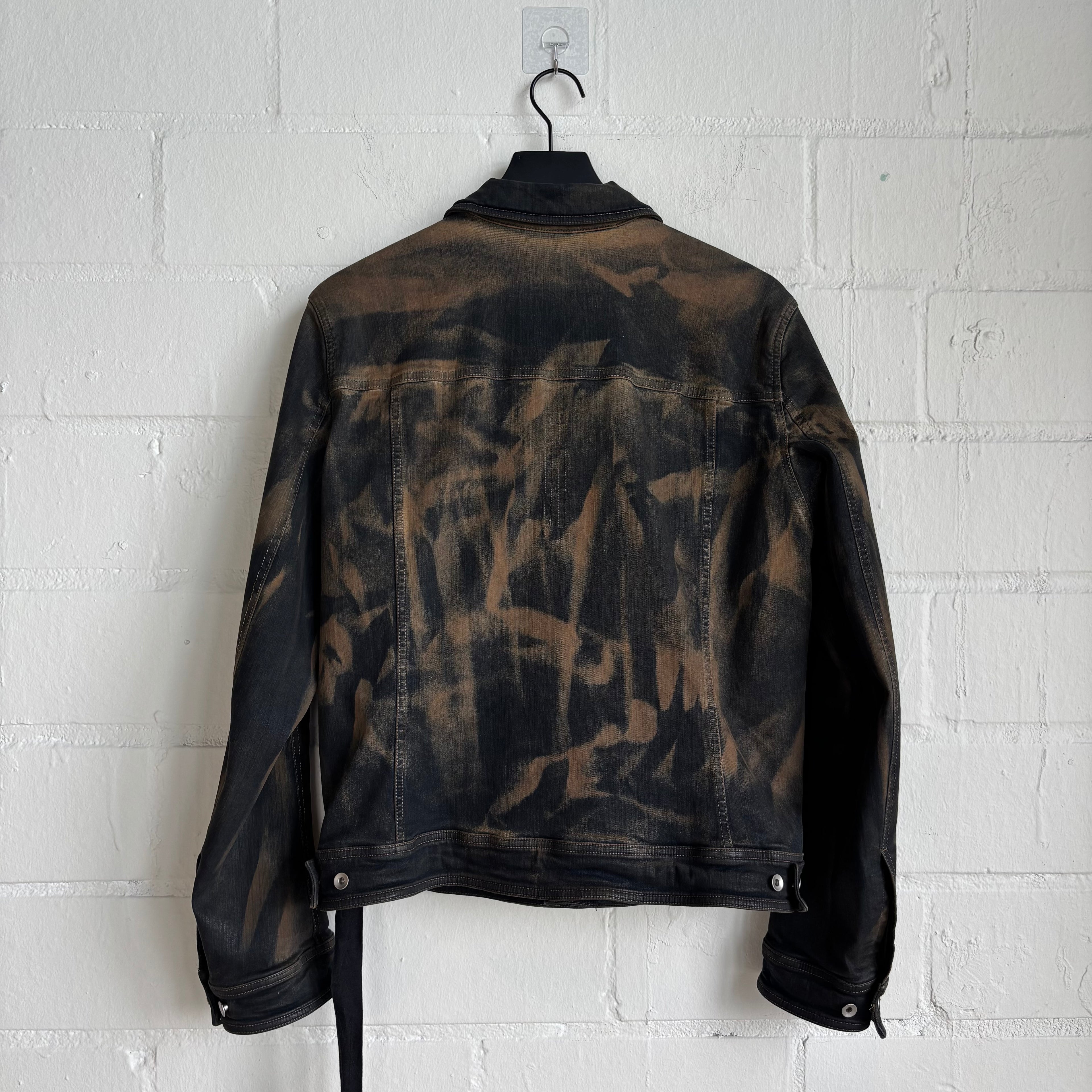 Rick Owens Acid Wash Work Jacket