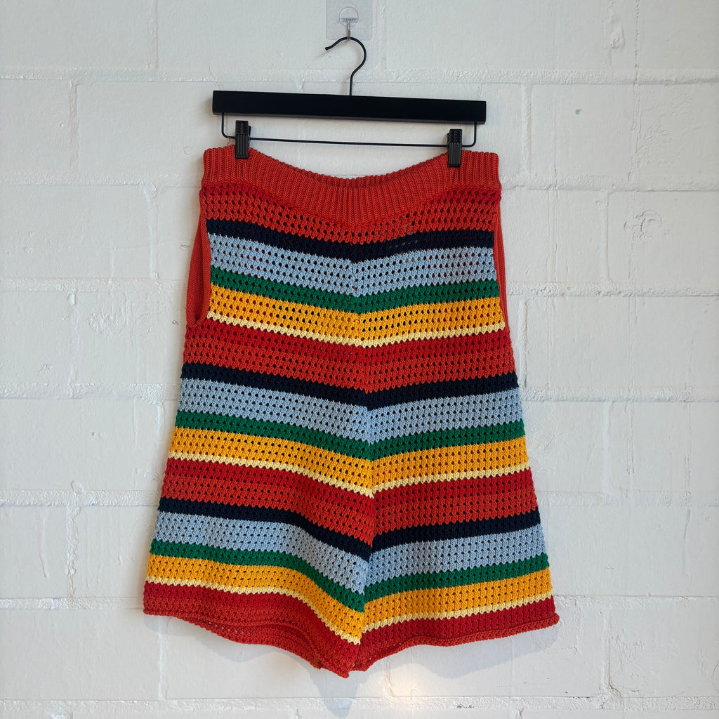 Marni Colorful Wool Shorts