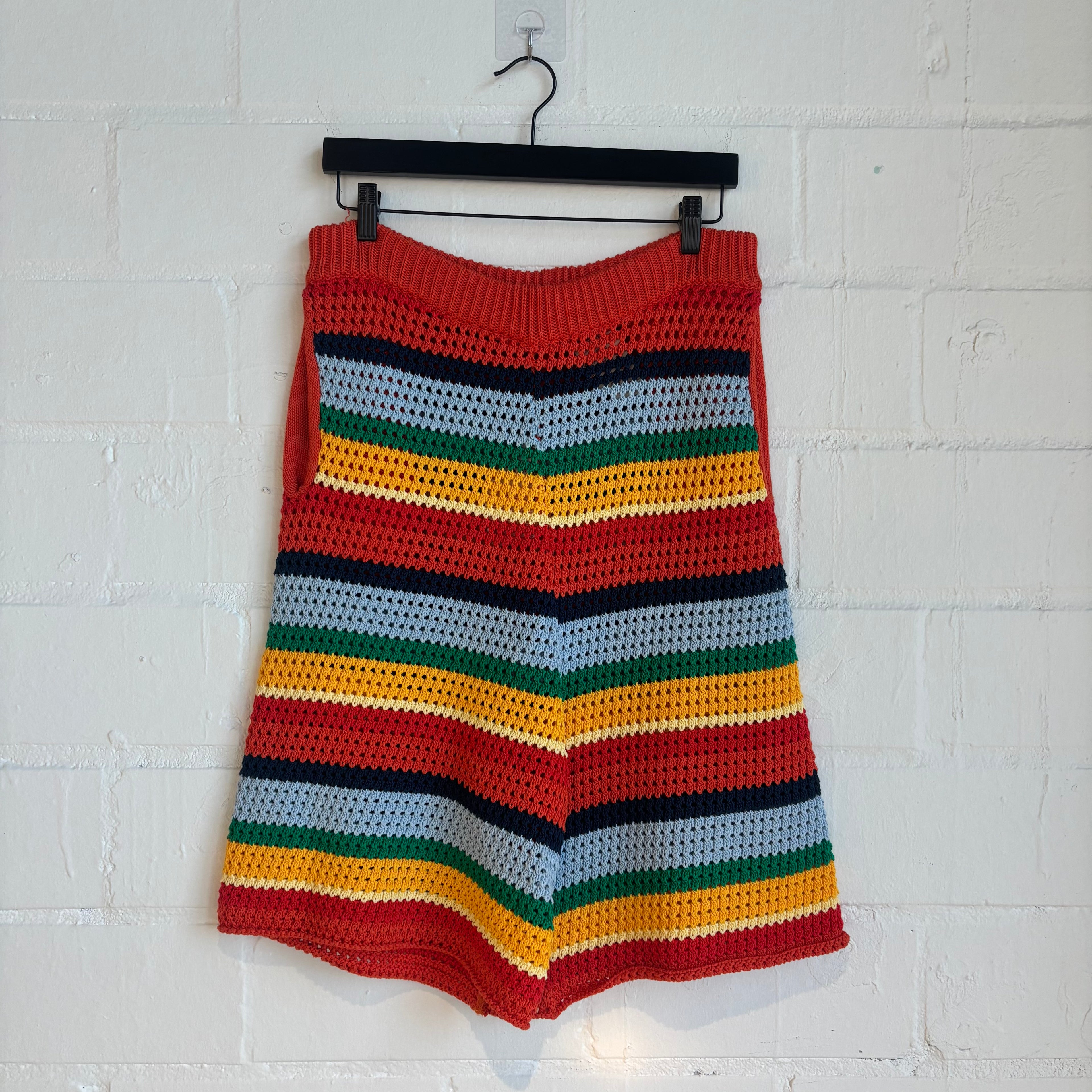 Marni Colorful Wool Shorts