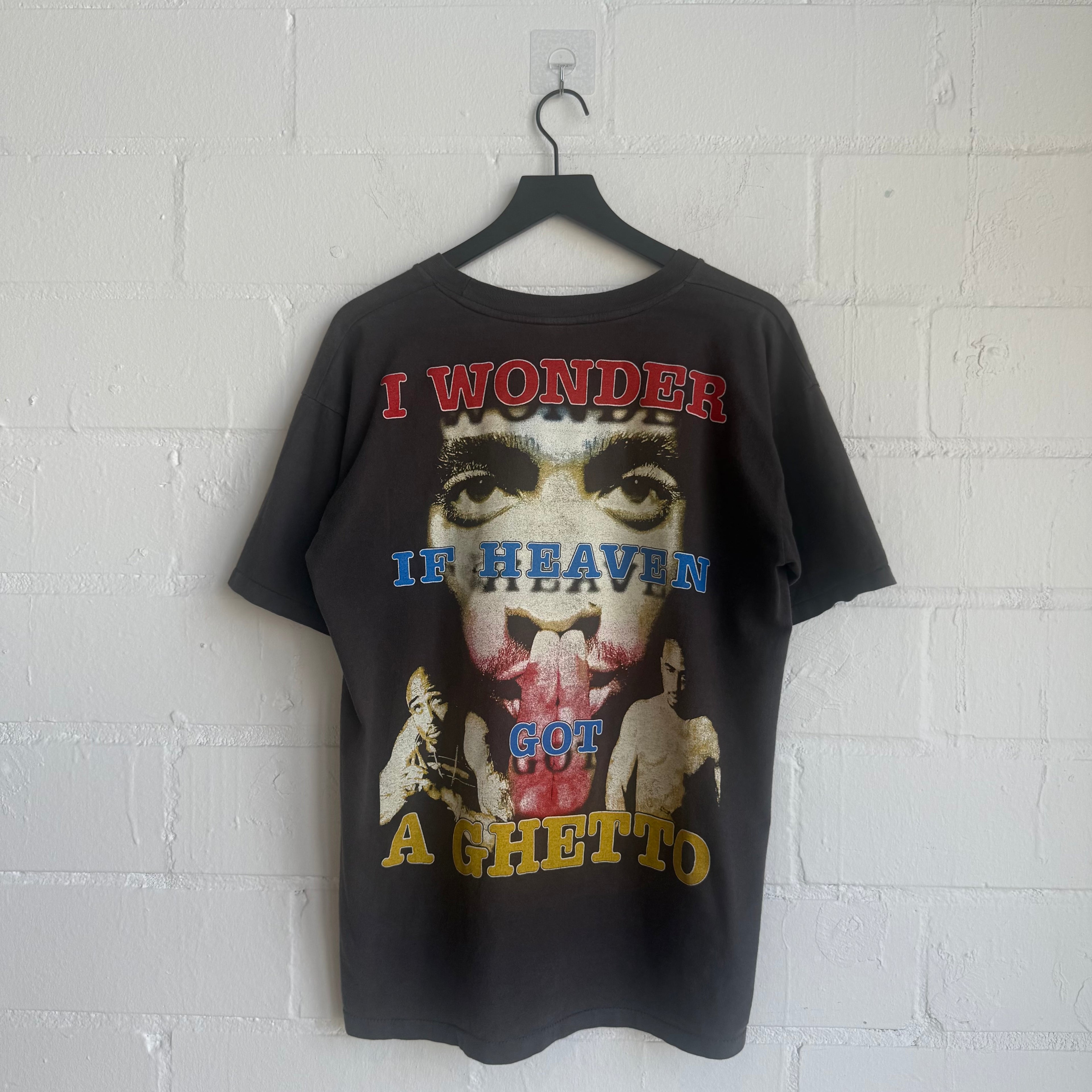 Vintage 90s Tupac Shakuar “All Eyez on Me” Bootleg Rap Tee