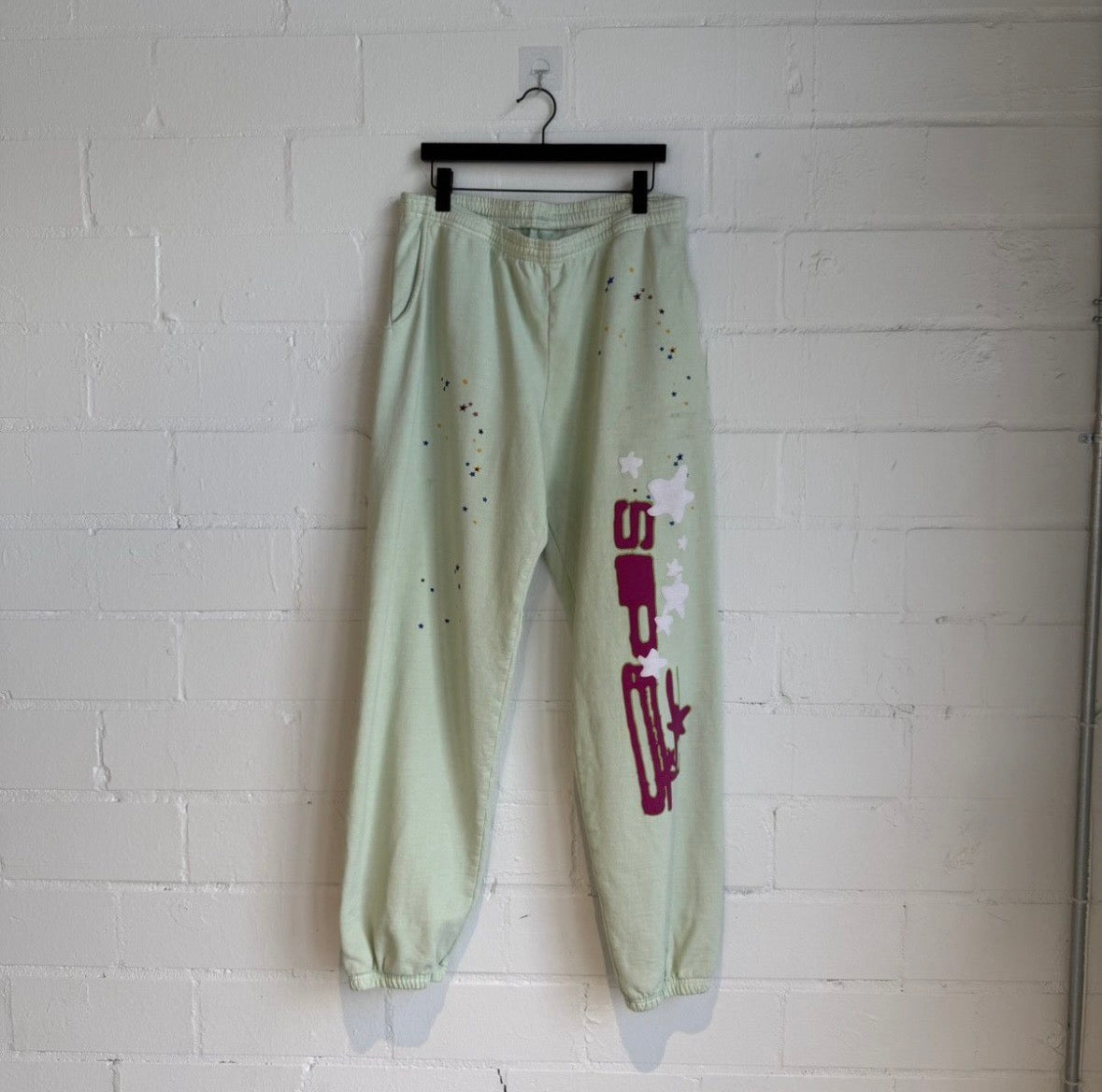 Sp5der Green Sweatpants