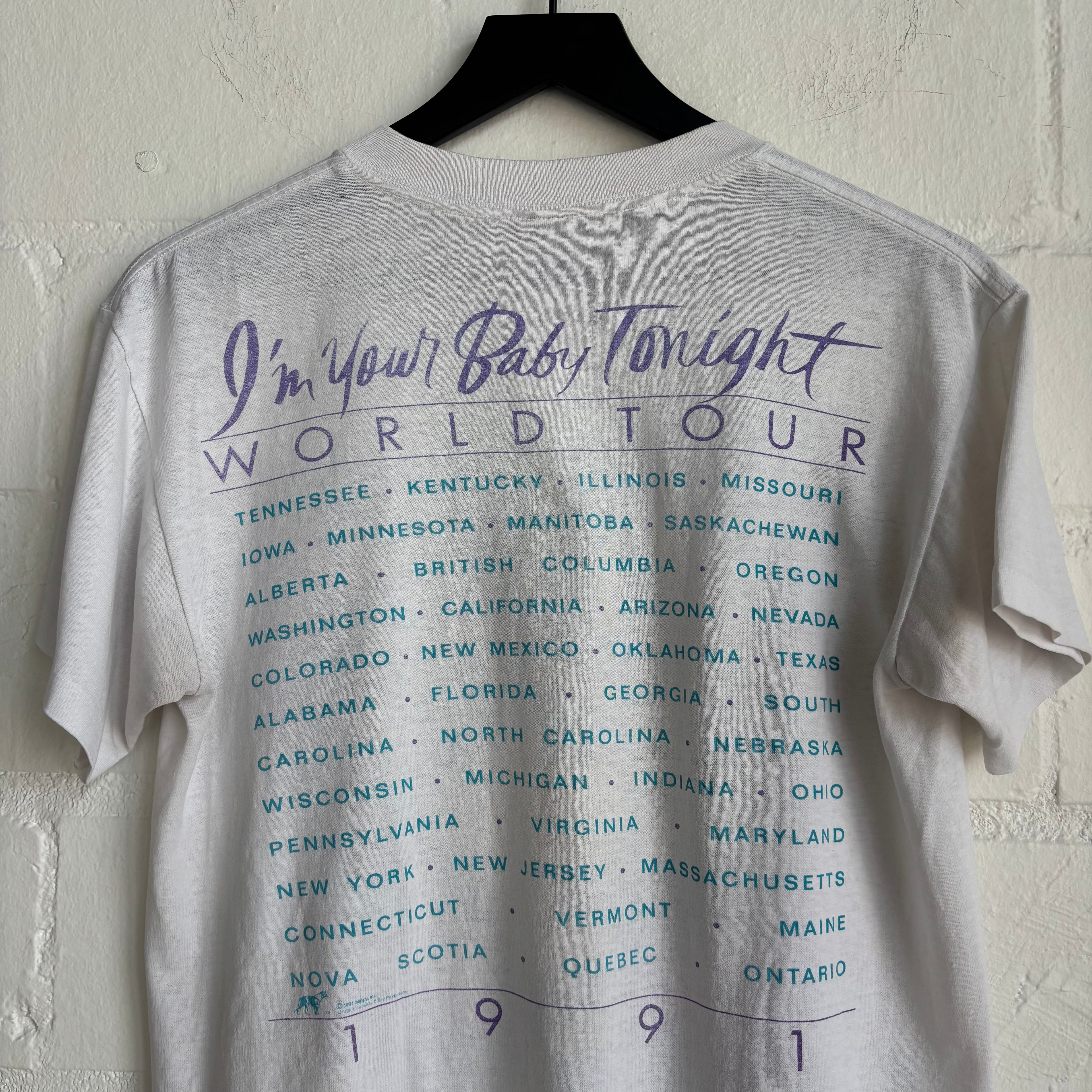 Vintage 91’ Whitney Houston Tee