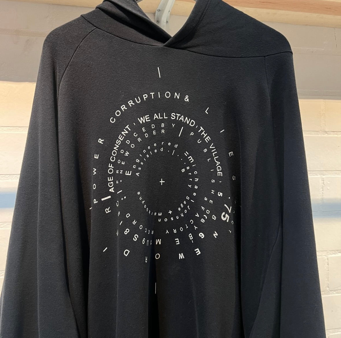 Raf Simons AW03–04 Corruption & Lies Hoodie