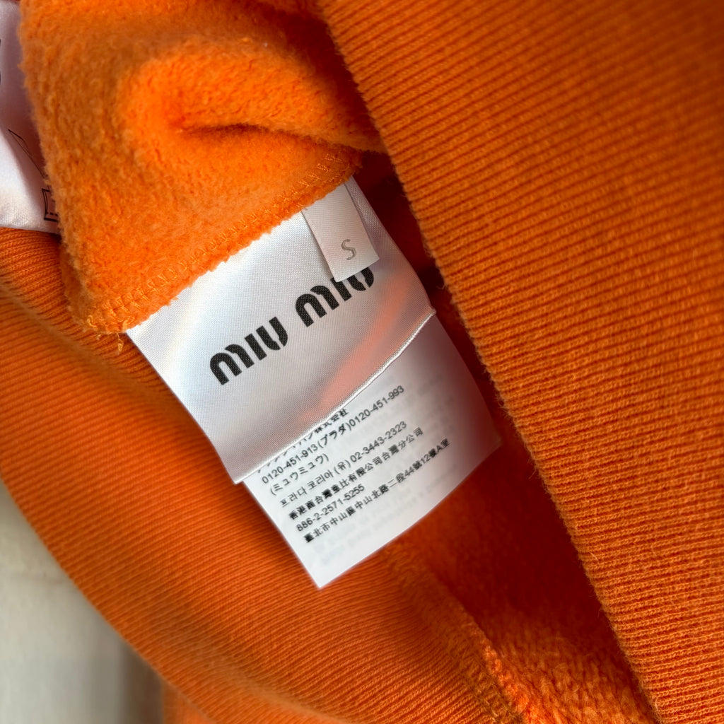 Miu Miu Orange Longsleeve Polo