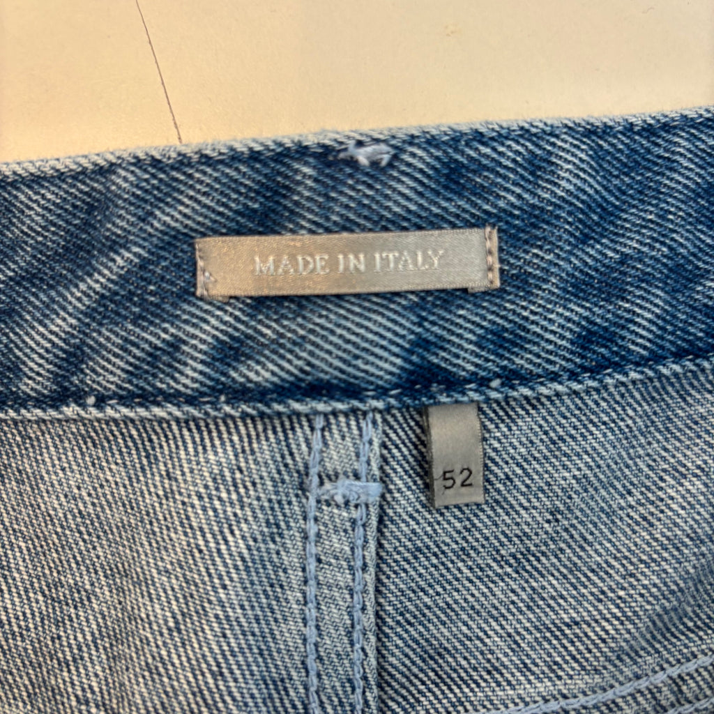 Christian Dior Denim Double Knee Shorts