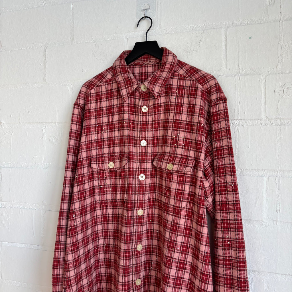 AllSaints Flannel Top