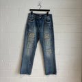 Empty Spaces Patched Denim