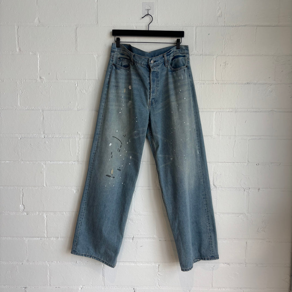 Acne Studios Paint Splatter Jeans