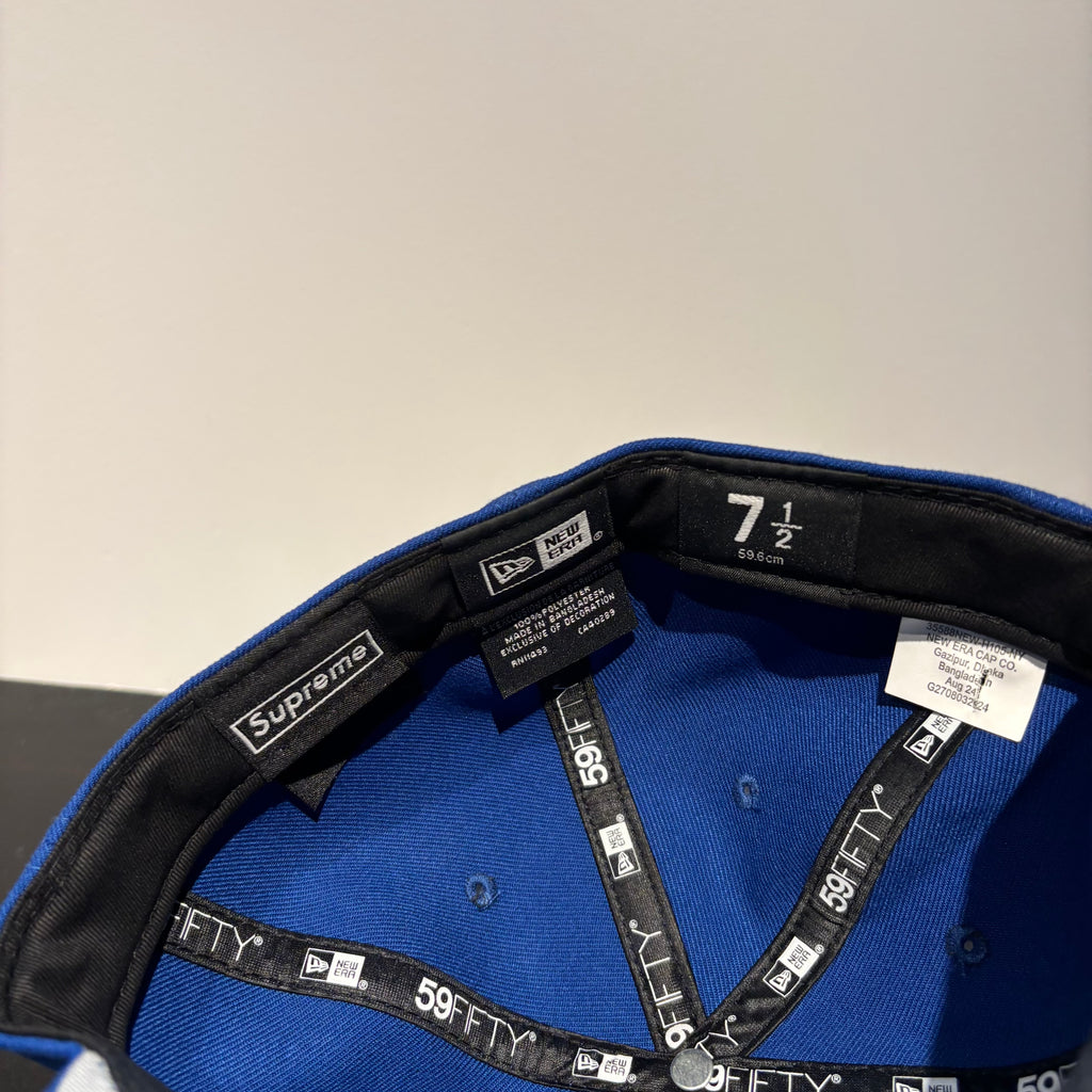 Supreme Blue/Yellow Hat
