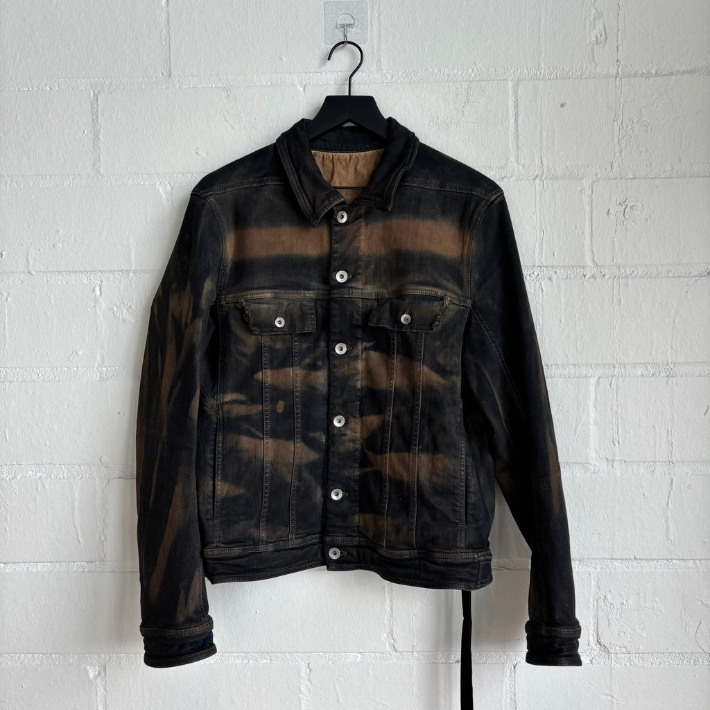 Rick Owens Acid Wash Work Jacket