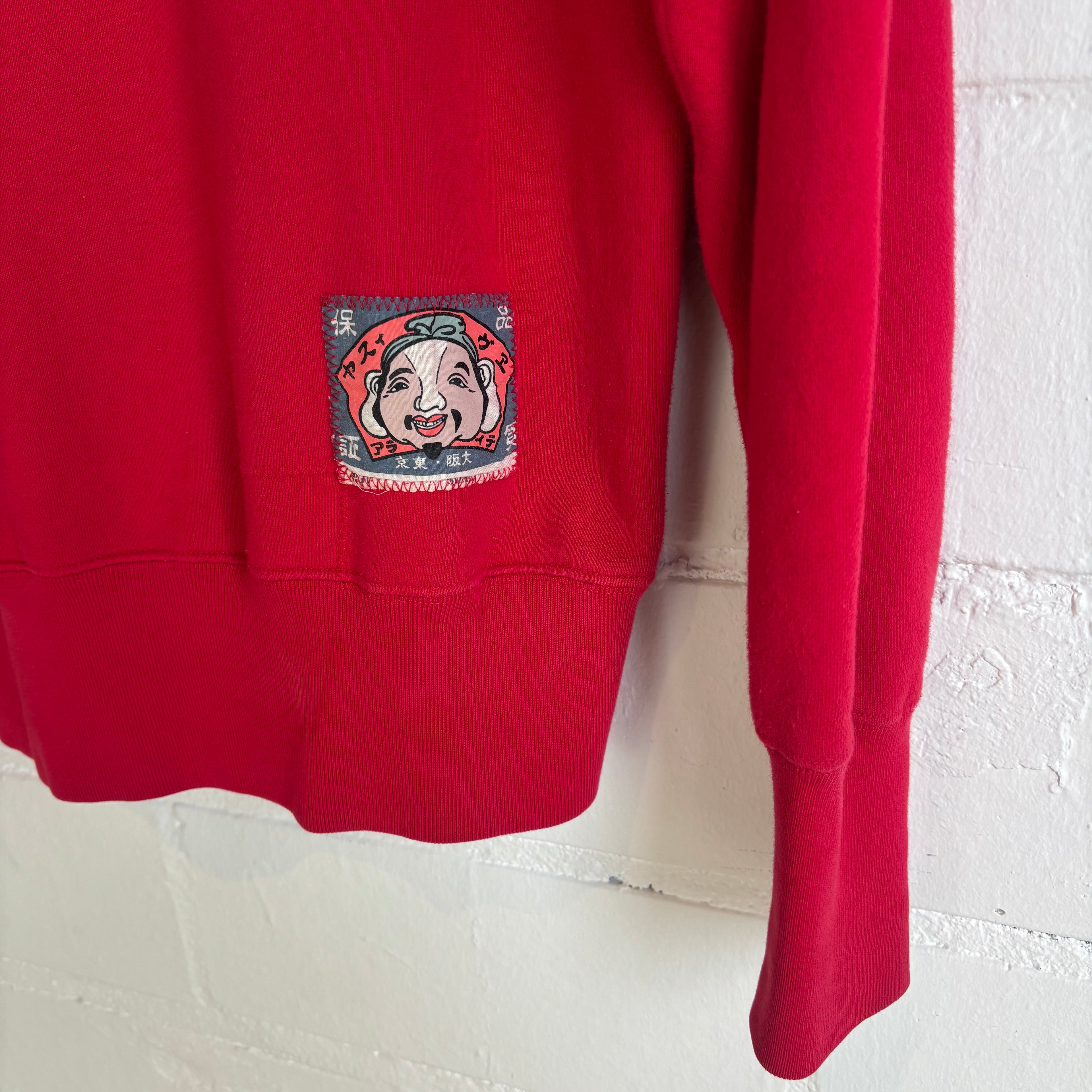 Evisu Red Crewneck
