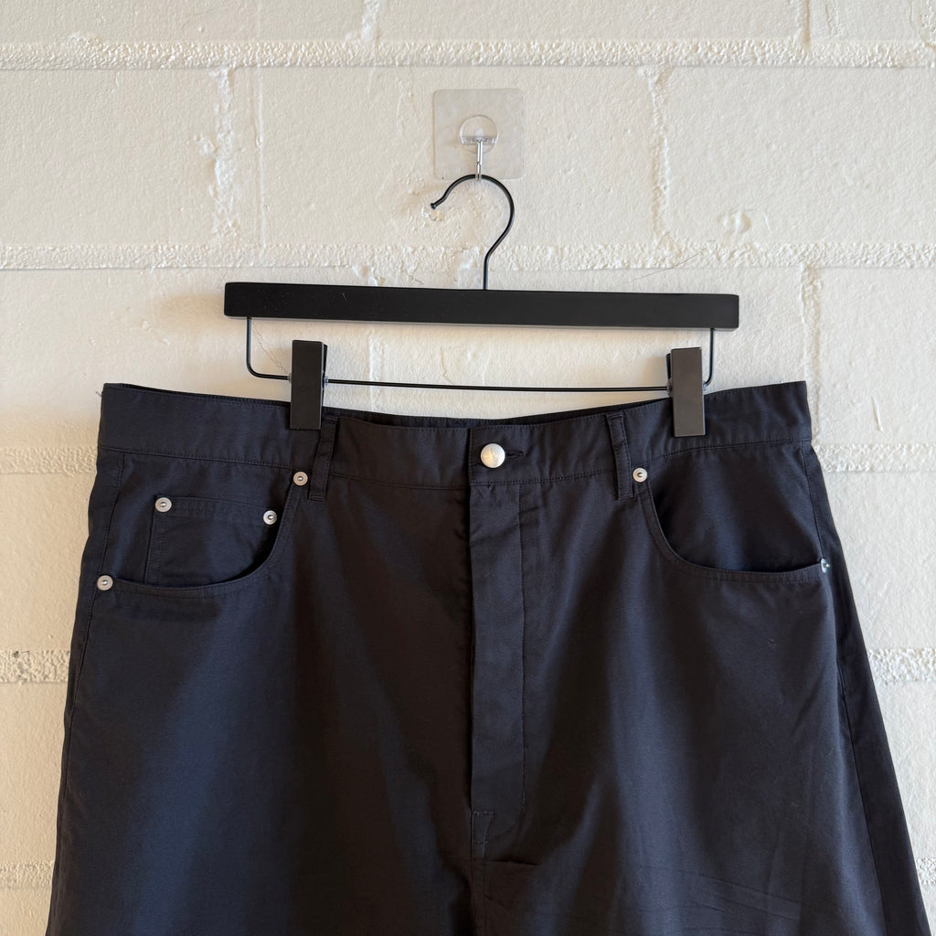 Rick Owens Black Nylon Pants