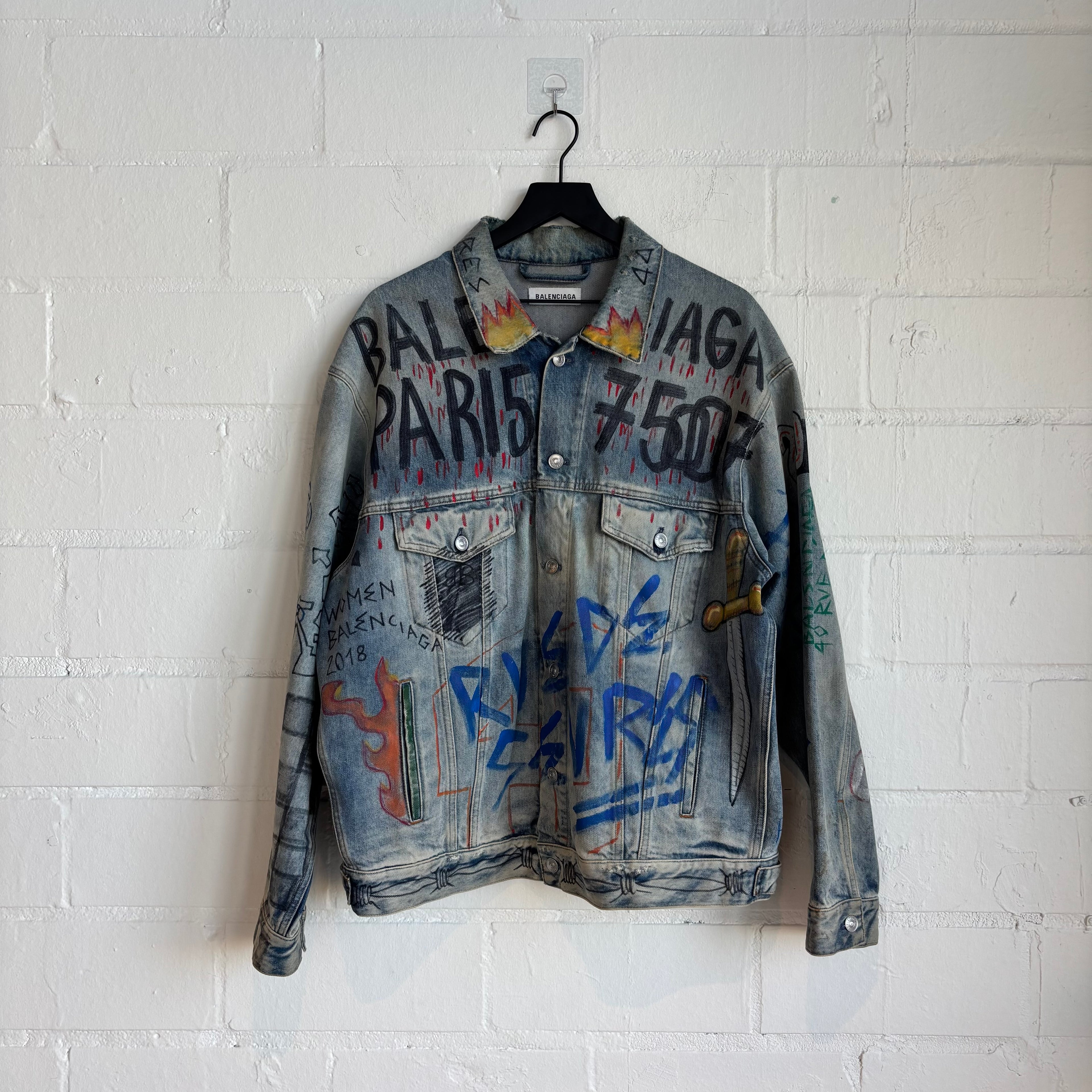 Balenciaga Graffiti Jacket