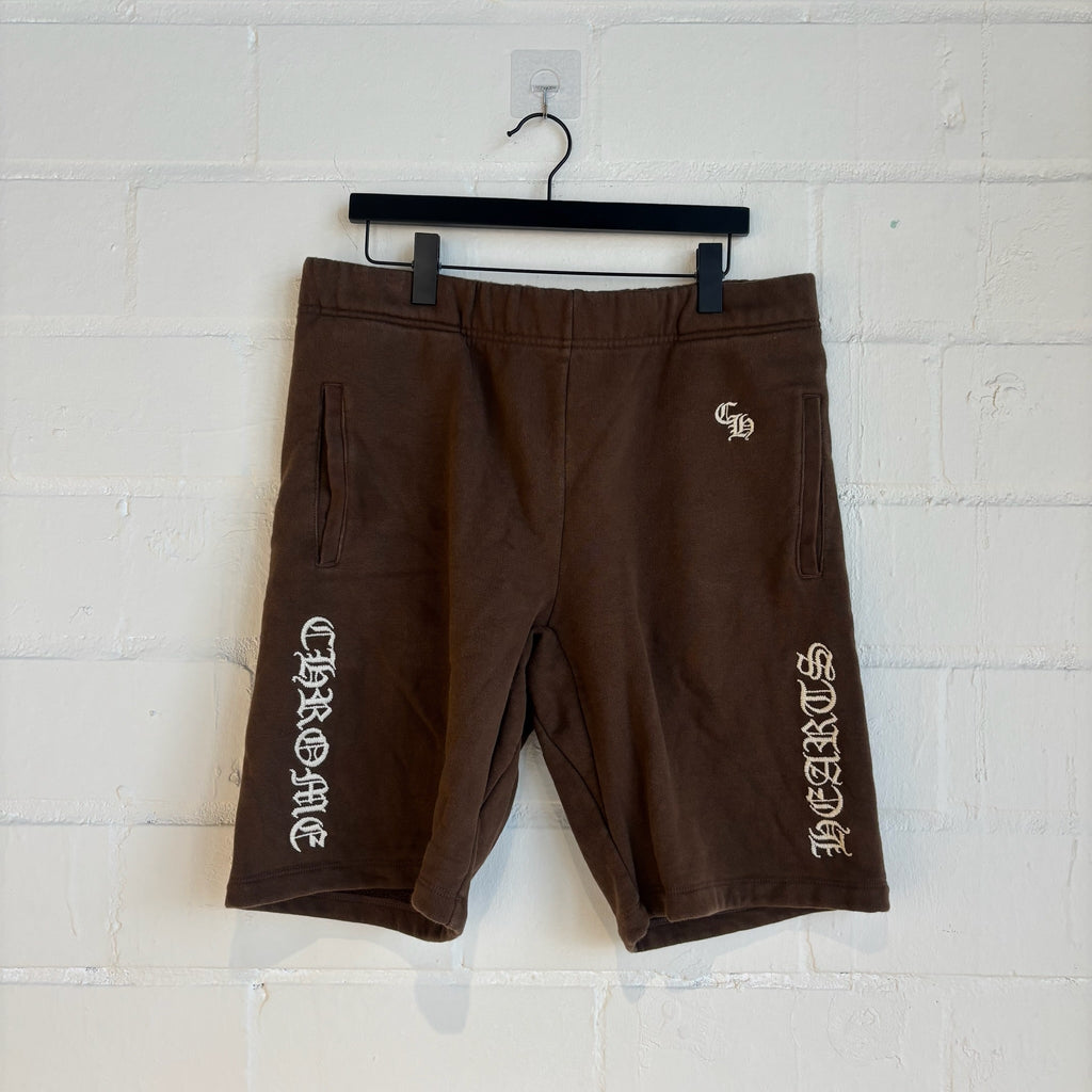 Chrome Hearts Brown Shorts